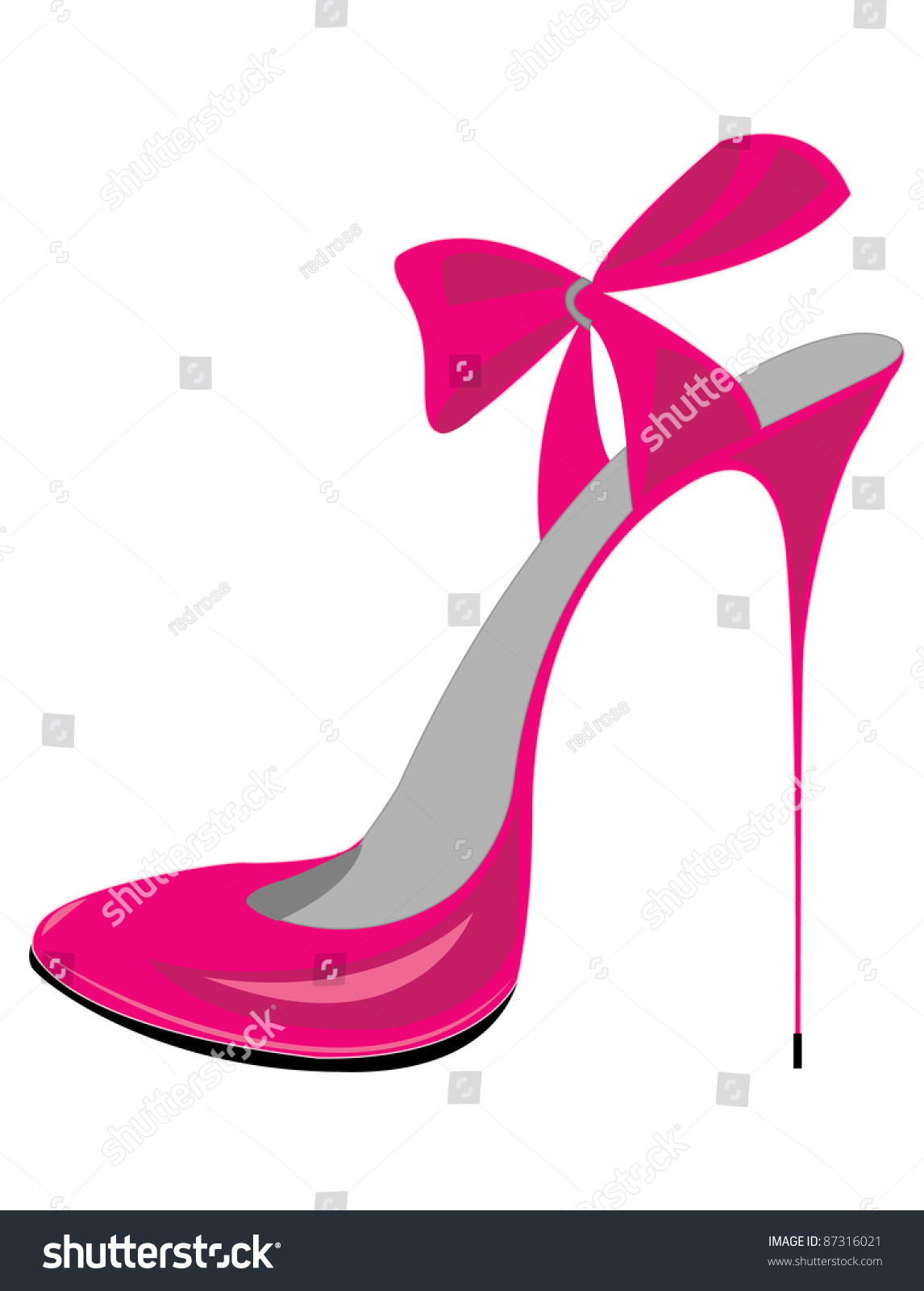 Shoes Stock Vector (Royalty Free) 87316021 - Shutterstock