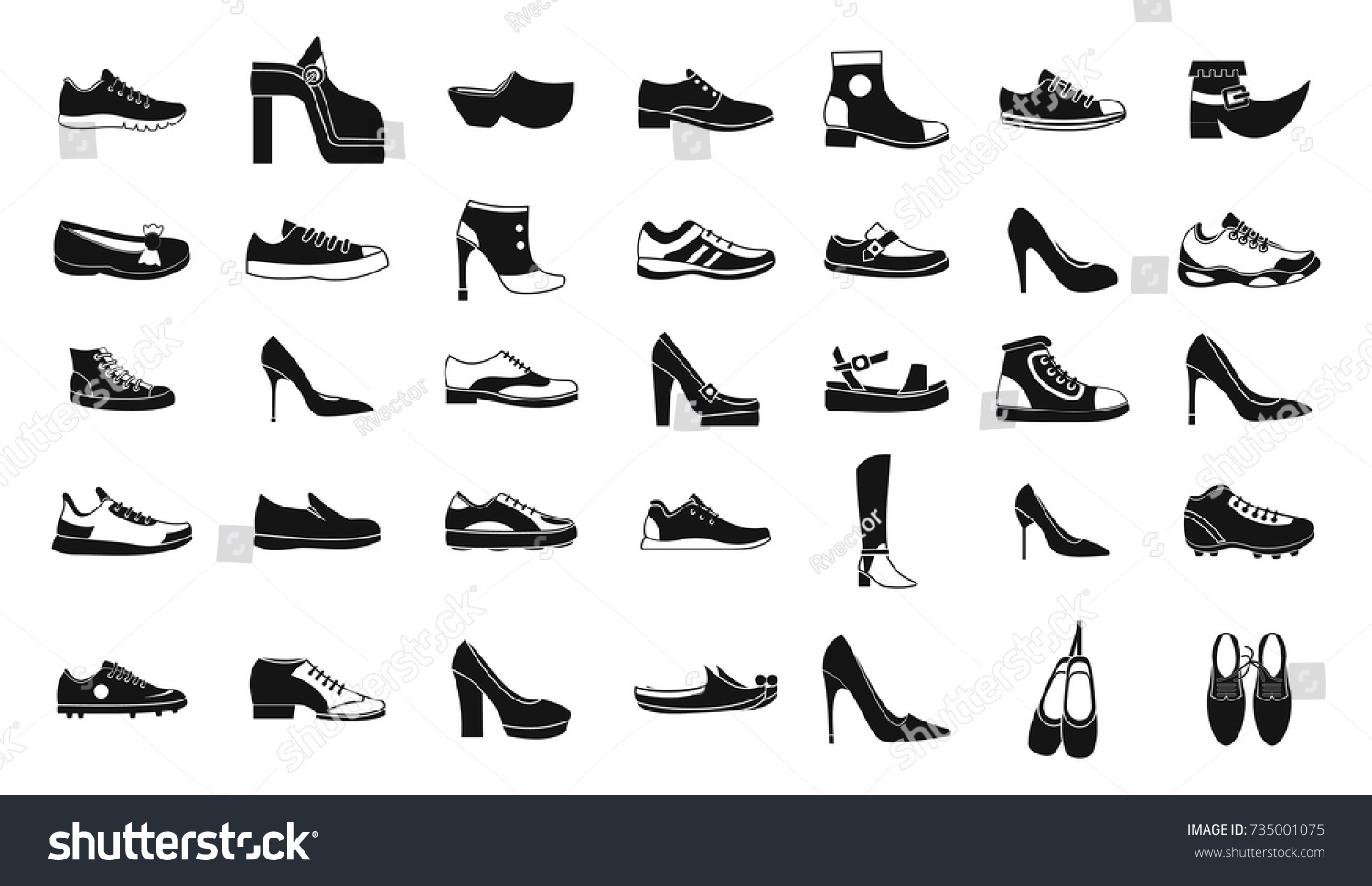 Shoe profile Images, Stock Photos & Vectors | Shutterstock