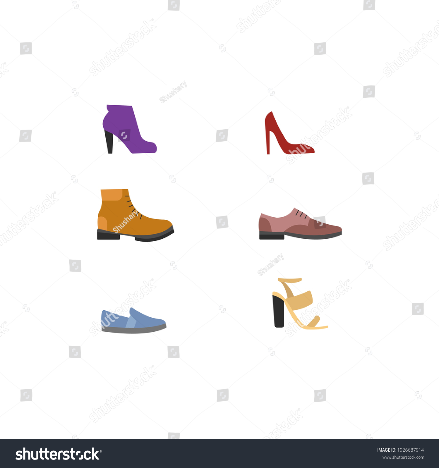 165,318 Vector Footwear Images, Stock Photos & Vectors 