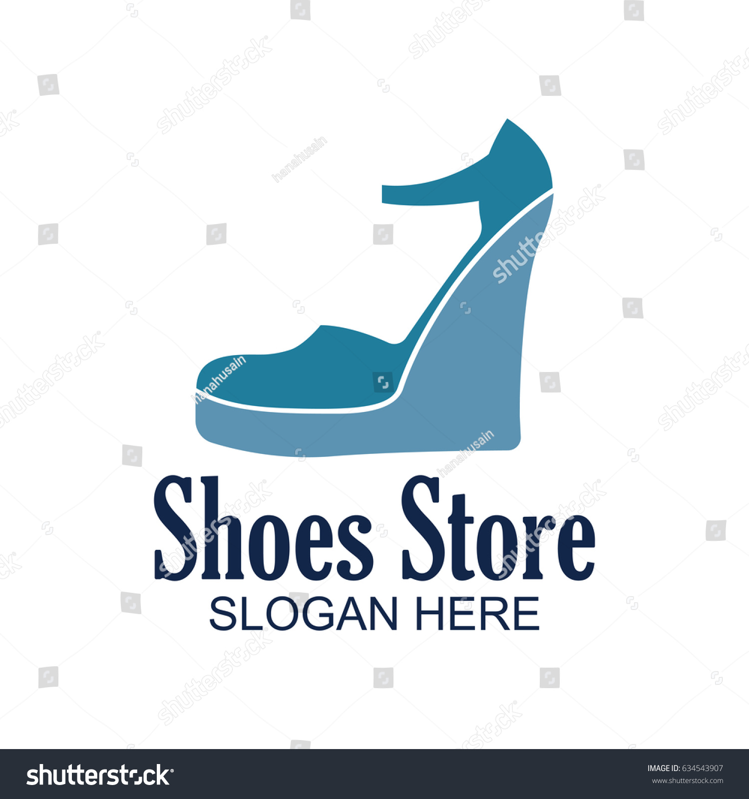 Shoes Store Shoes Shop Logo Text Stock Vector (Royalty Free) 634543907 ...
