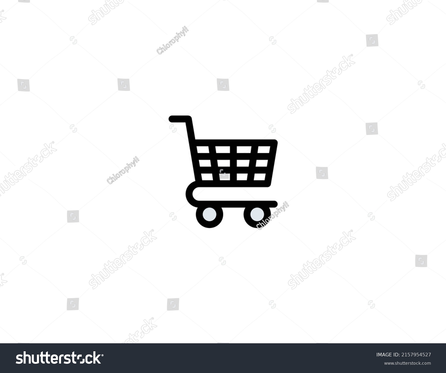 SVG of Shopping Cart isolated vector illustration icon. Shopping Cart emoji illustration icon svg