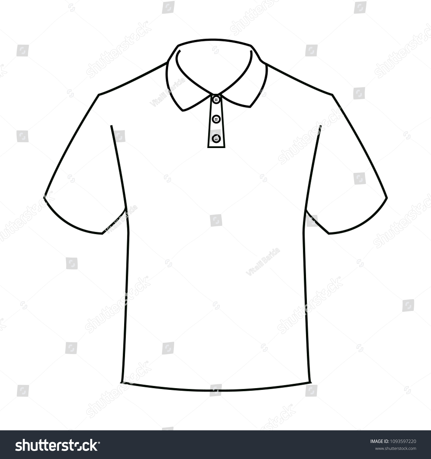 Silhouette Design Man White Tshirt Illustration Stock Vector (Royalty ...