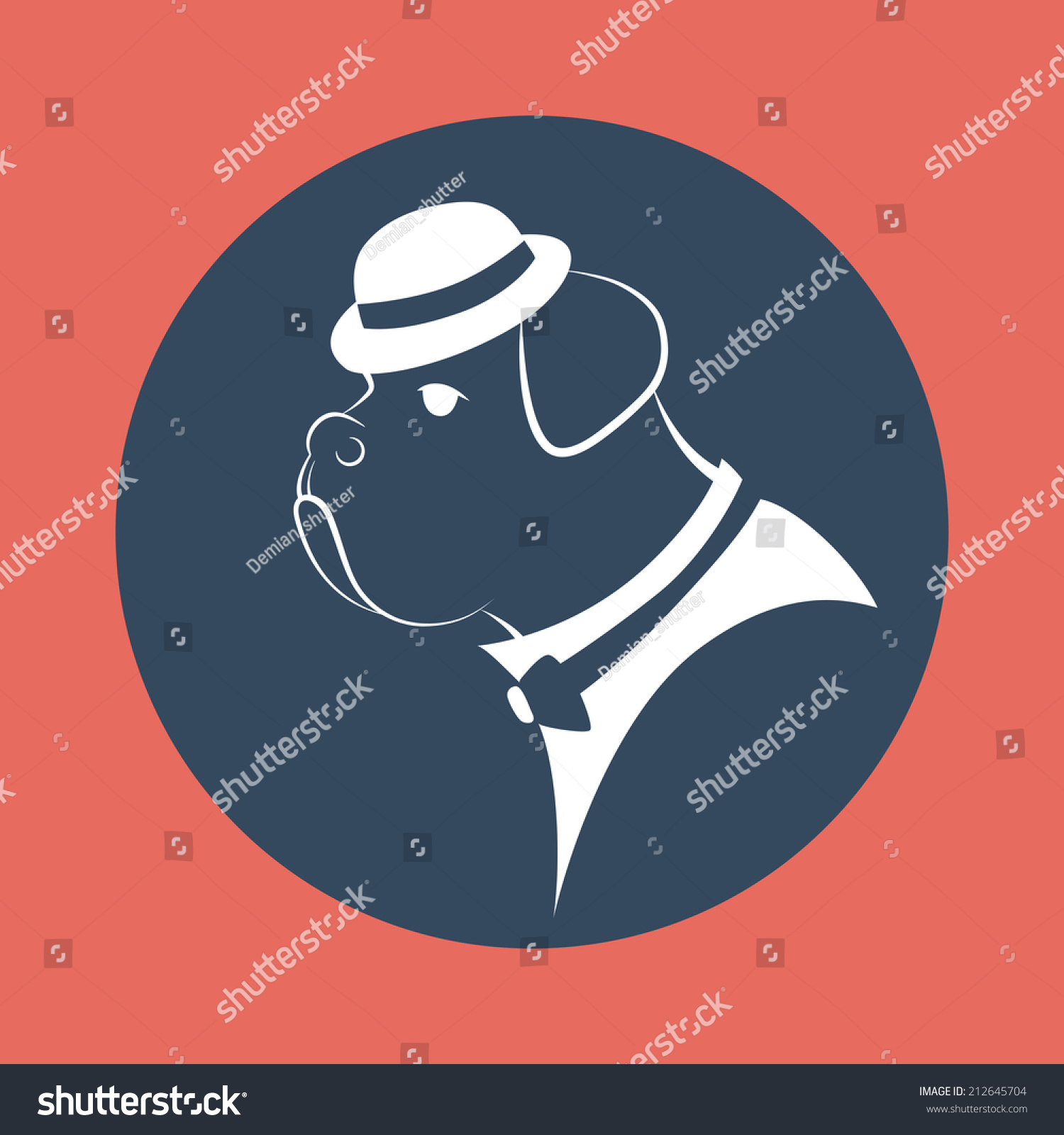 mafia hat vector