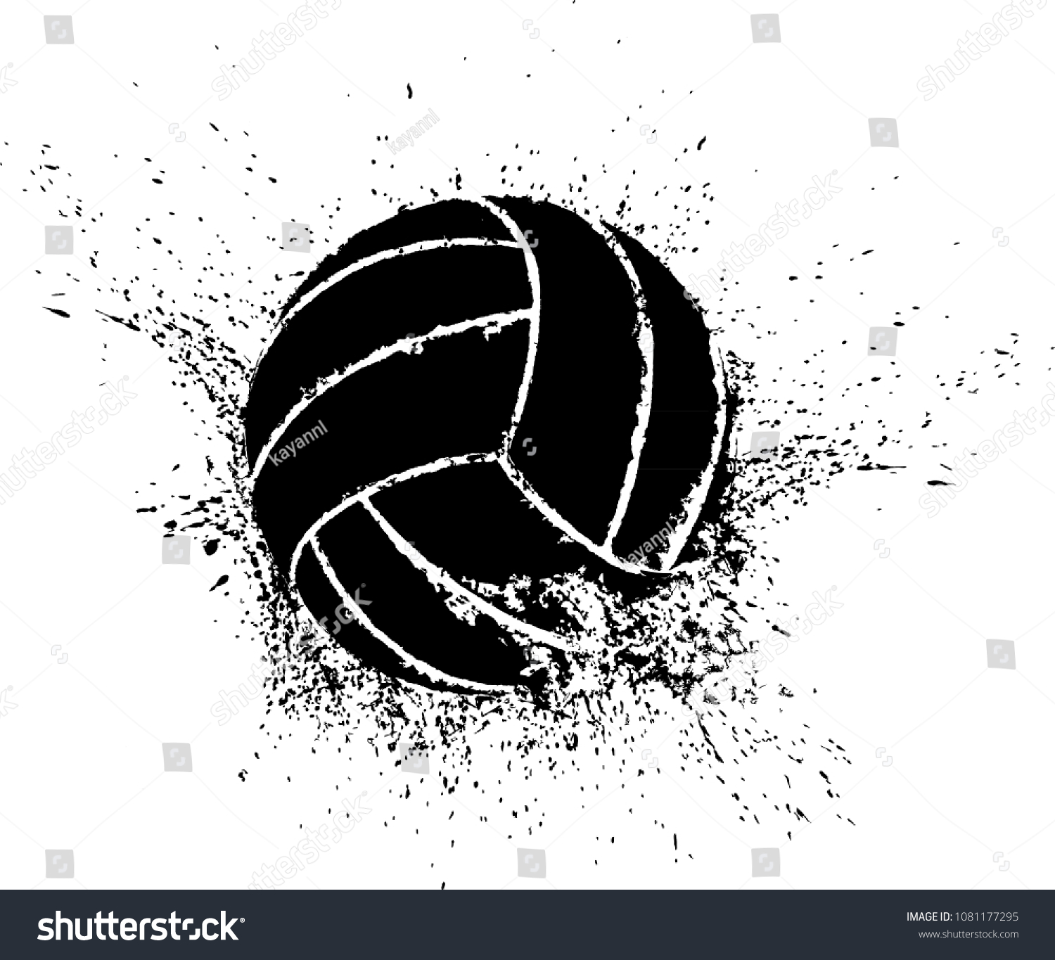 175 Splatter volleyball Stock Vectors, Images & Vector Art | Shutterstock