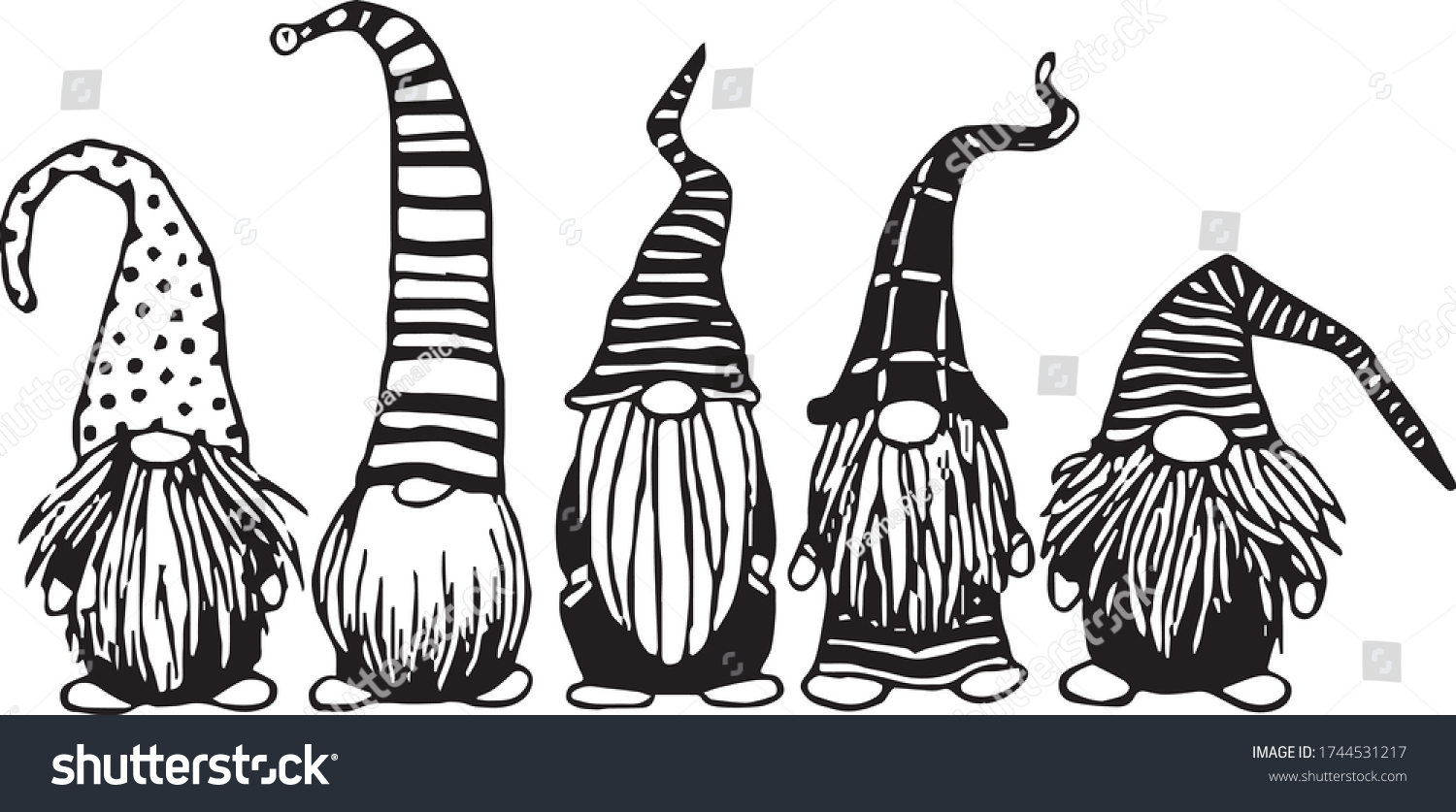 Gnomes-cartoon Stock Vectors, Images & Vector Art | Shutterstock