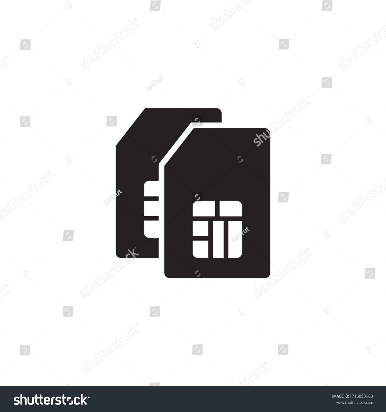 black sim cards, technology, communication clip art preview
