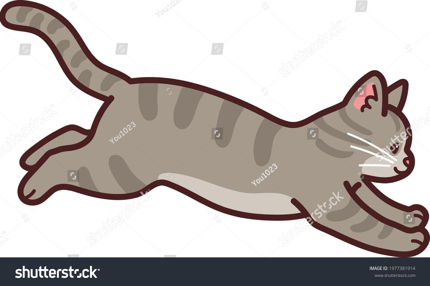 Tabby Cat Drawing Images Stock Photos Vectors Shutterstock