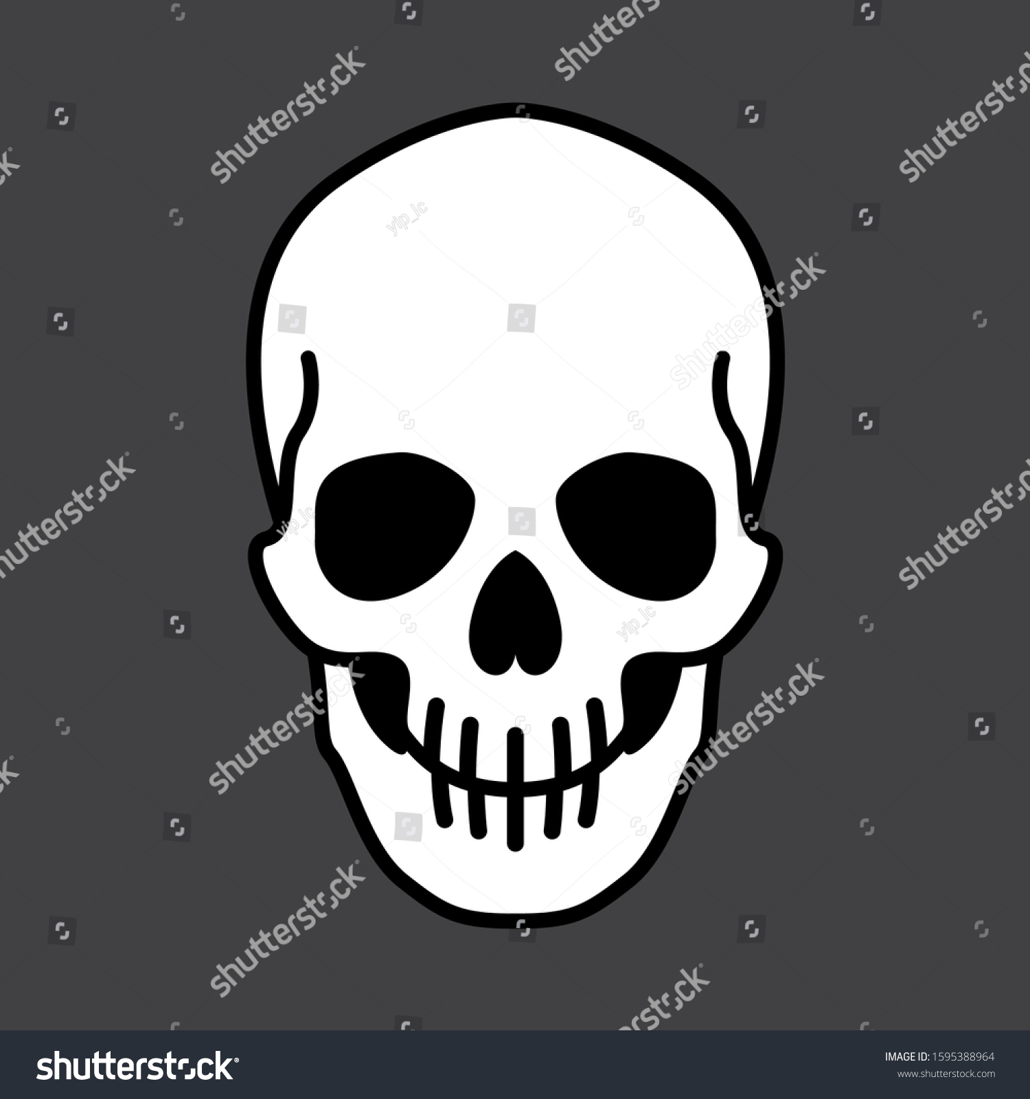 32,731 Simple skull Images, Stock Photos & Vectors | Shutterstock