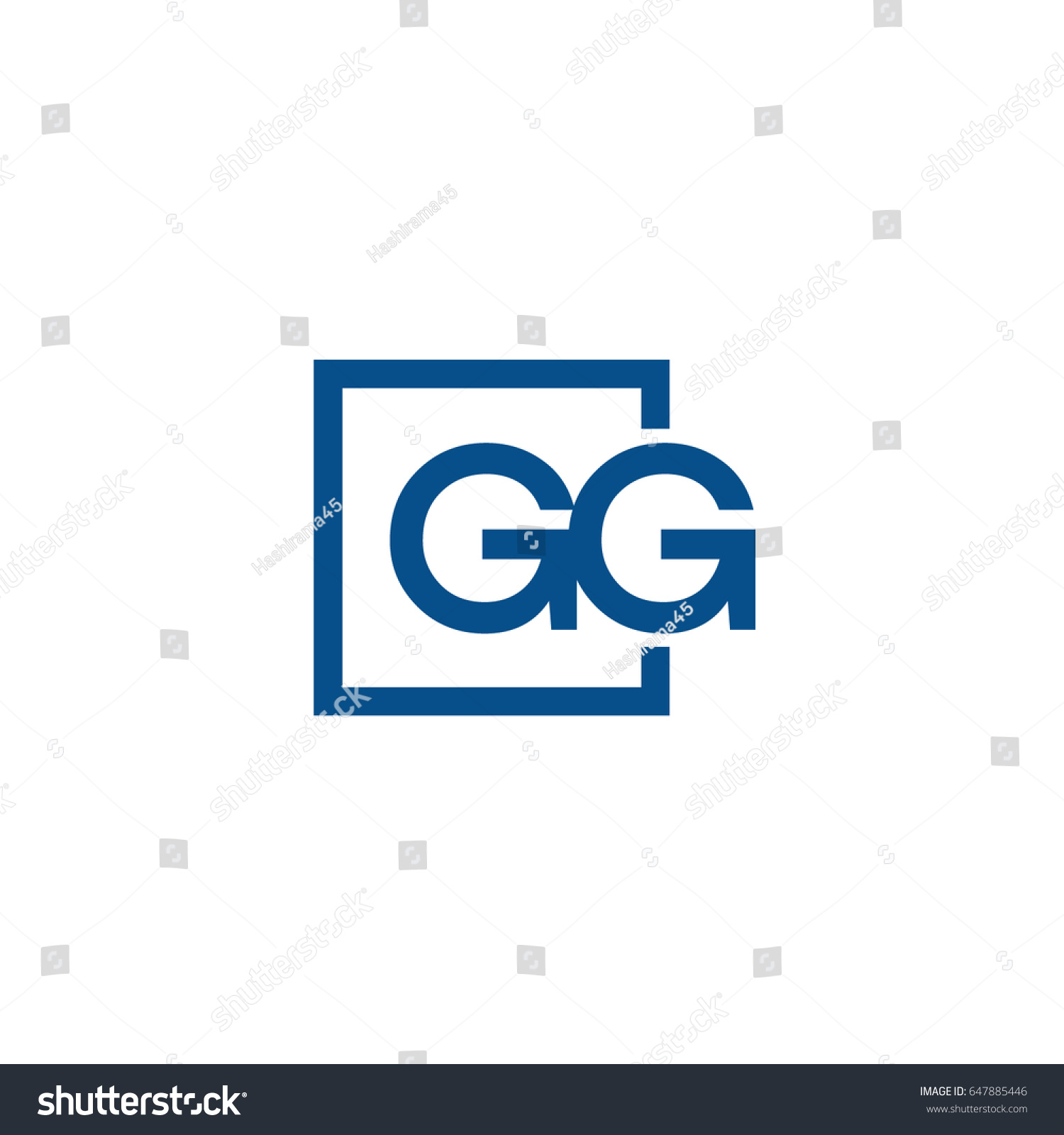 gg blue logo