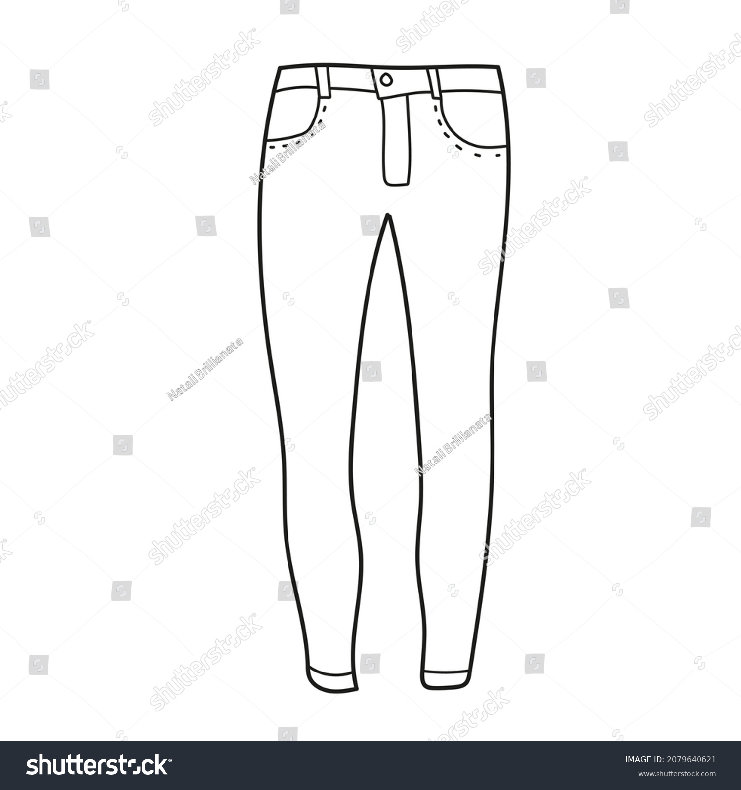 Simple Coloring Page Easy Coloring Book Stock Vector (Royalty Free ...