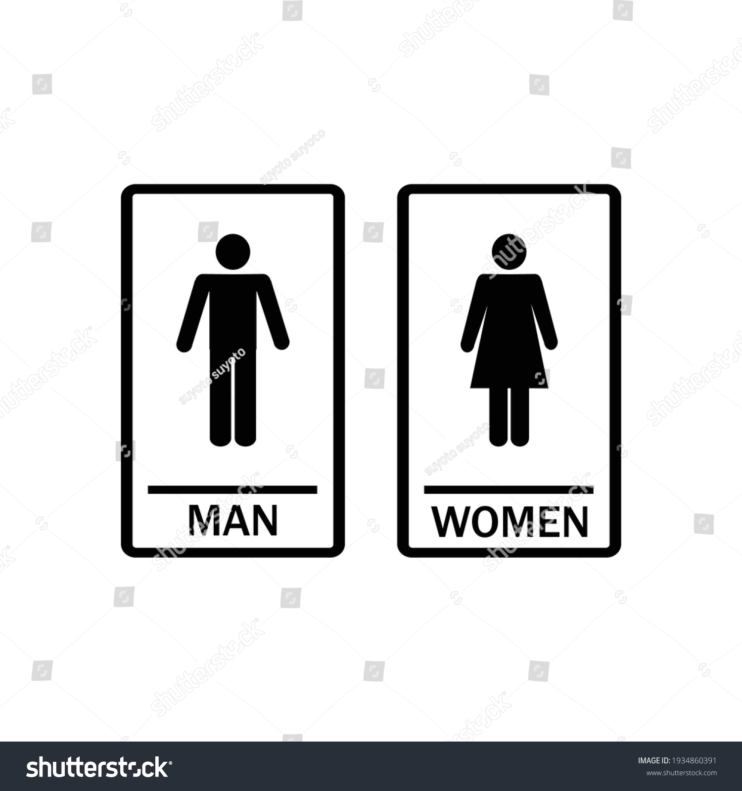 48,842 Ladies bathroom sign Images, Stock Photos & Vectors | Shutterstock