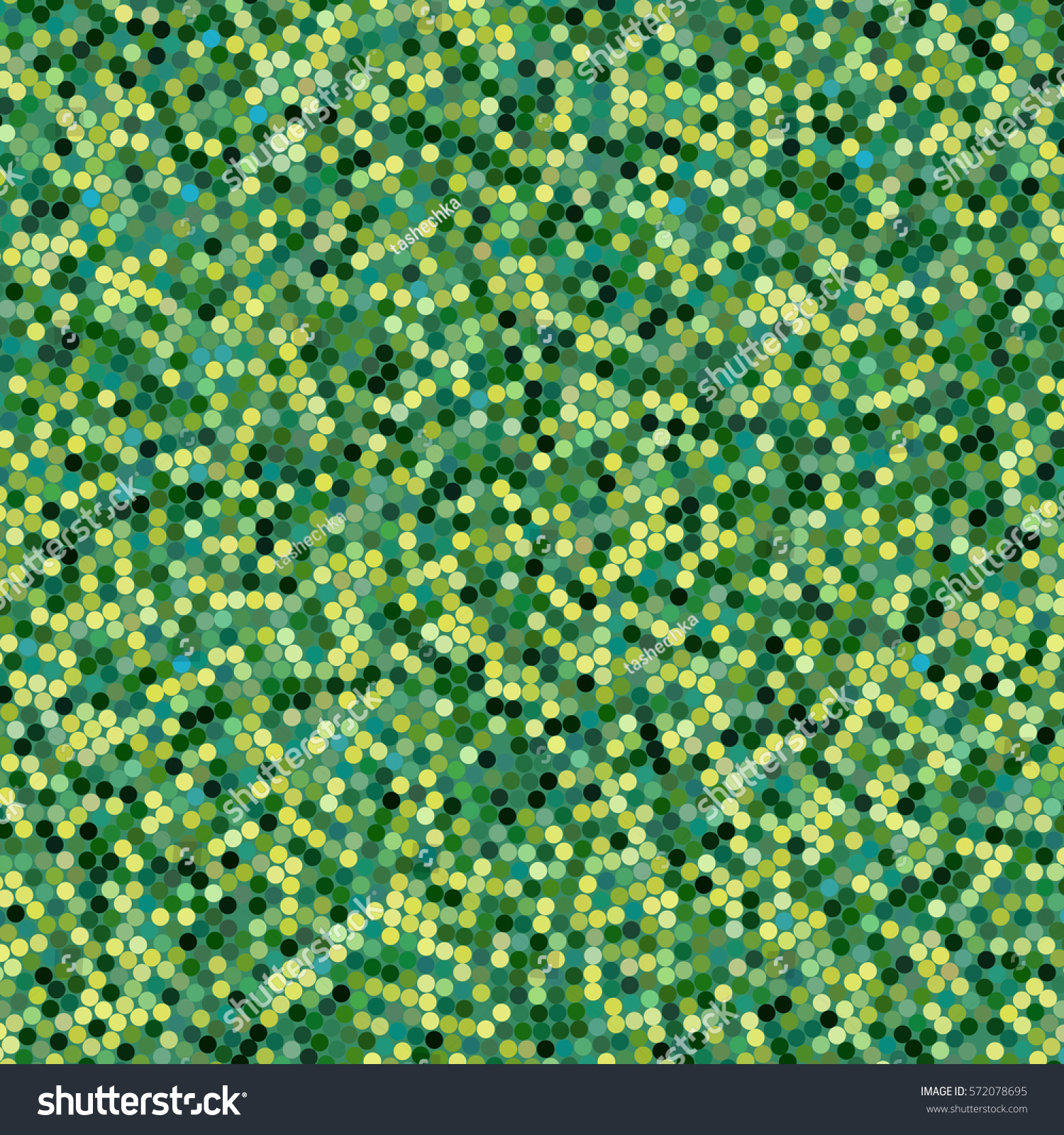 Simple Green Confetti Background Vector Illustration Stock Vector