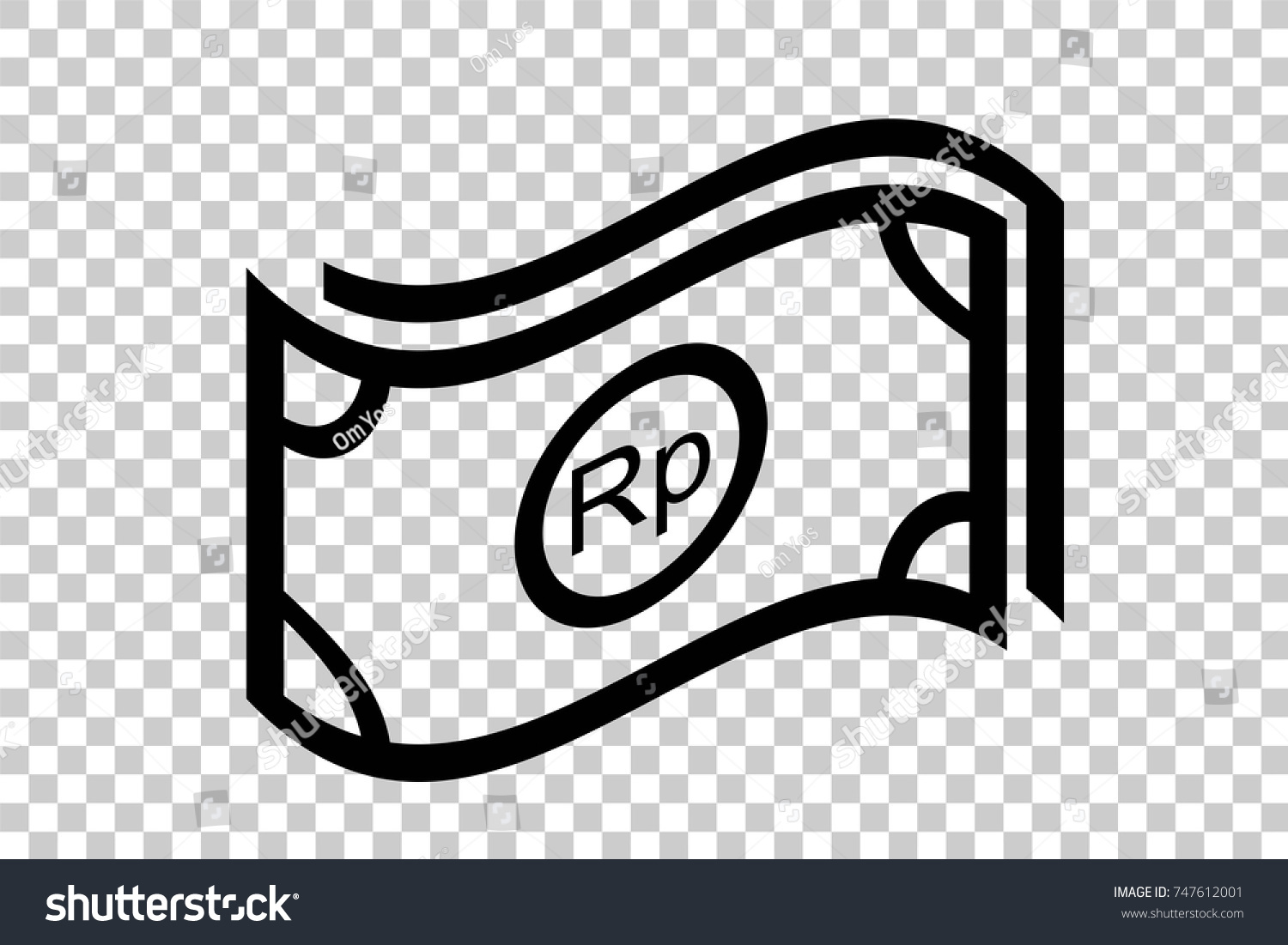 simple icon waving rupiah paper money stock vector royalty free 747612001 https www shutterstock com image vector simple icon waving rupiah paper money 747612001