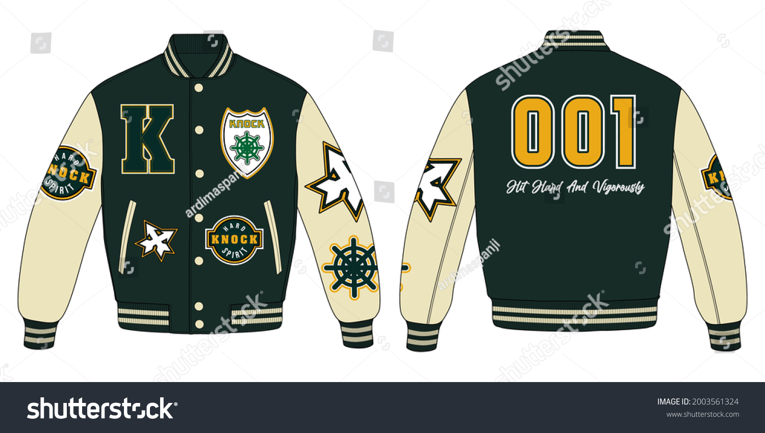 2,409 Varsity jacket Images, Stock Photos & Vectors | Shutterstock