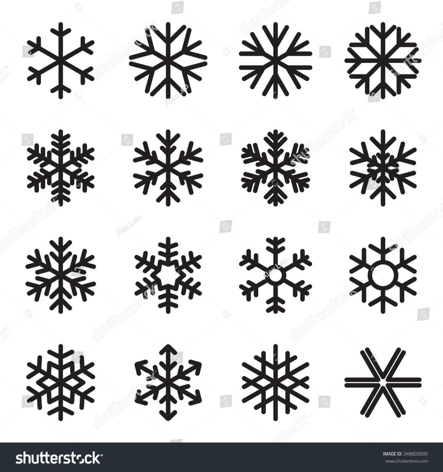 snowflake design