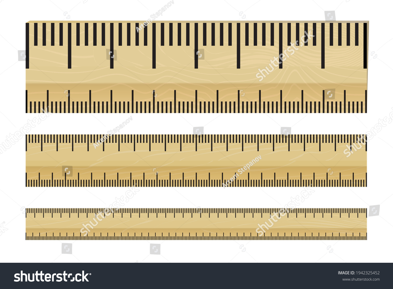 Simple Vector Illustration Measure Scale Isolated Stock Vector (Royalty ...