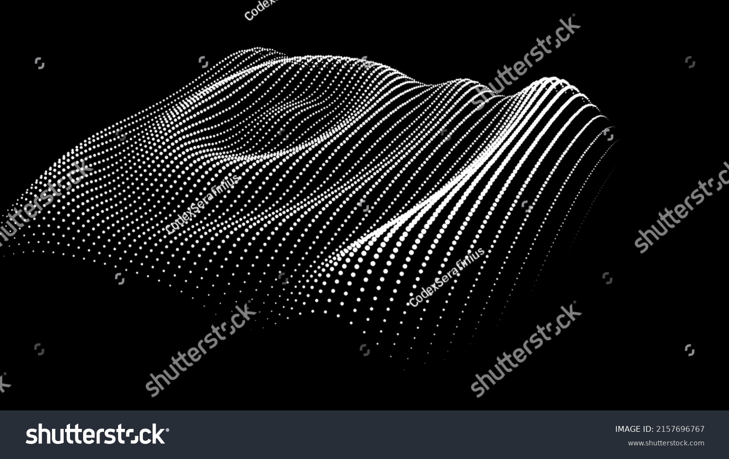 Sinusoidal Formula Distortion Sine Wave Waveform Stock Vector (Royalty ...