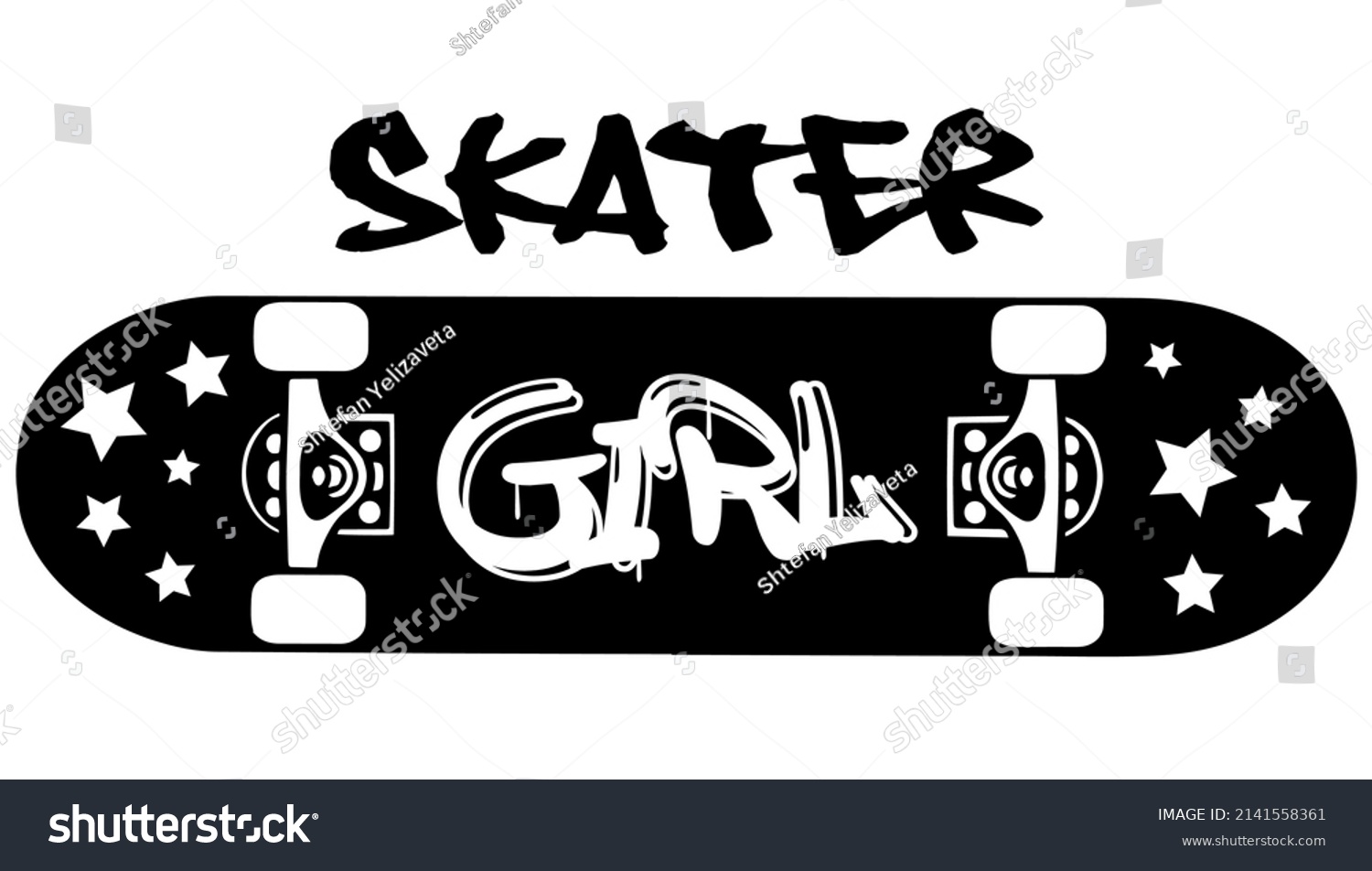 SVG of Skateboard skate park vintage logo. Skateboarding retro emblem. Vector illustration.Skateboard vector illustration.T-shirt apparel print design. Scratch board imitation. Black and white hand drawn art svg
