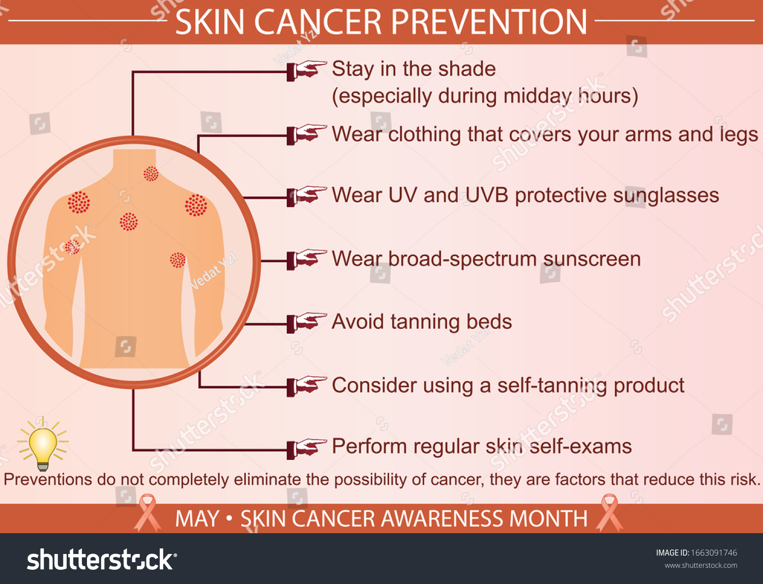 skin-cancer-disease-prevention-infographic-vector-stock-vector-royalty