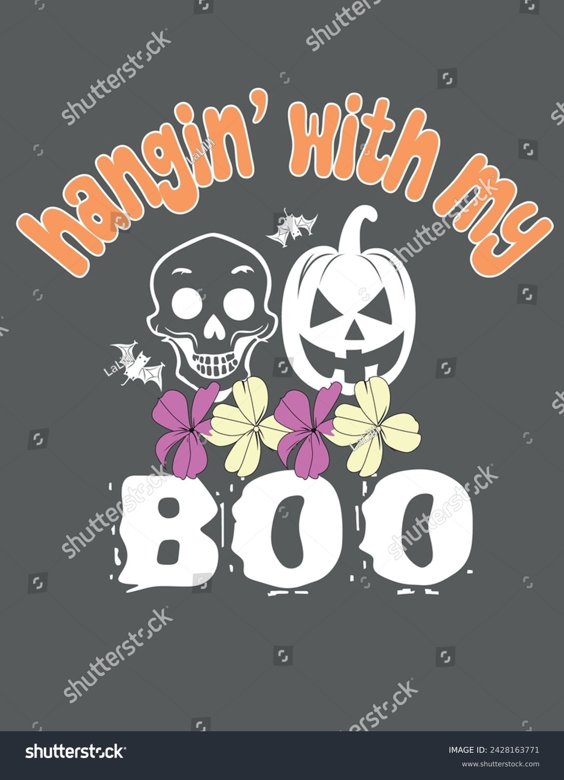 SVG of SKULL AND PUMPINK FOR SCARY HALLOWEEN svg