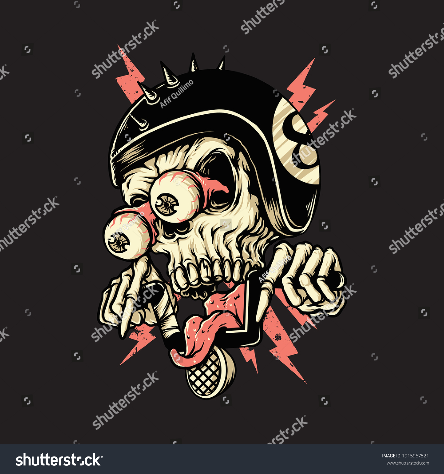 5,770 Skull AND chopper Images, Stock Photos & Vectors | Shutterstock