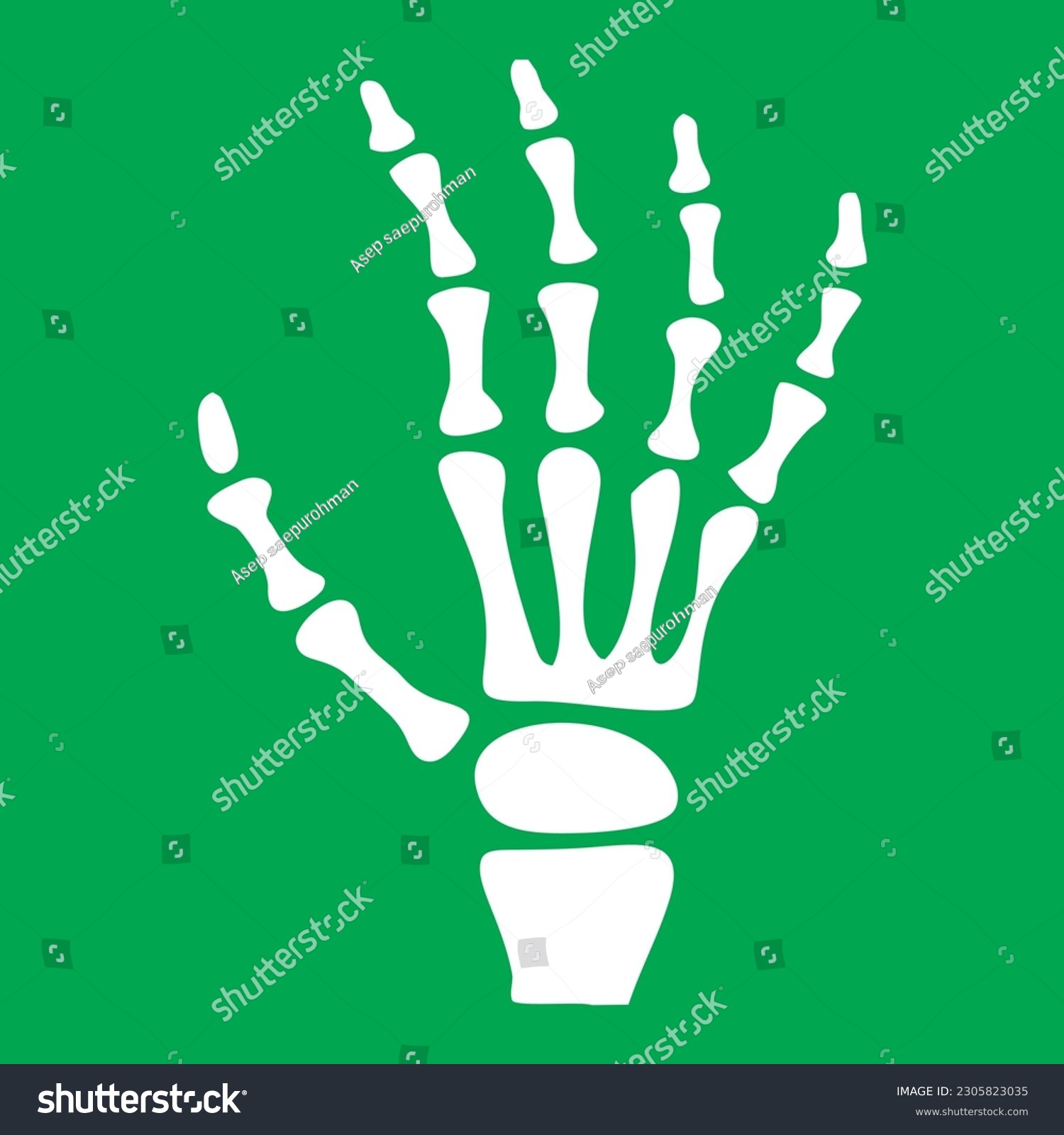 SVG of skull bone icon, SVG Vector, editable svg