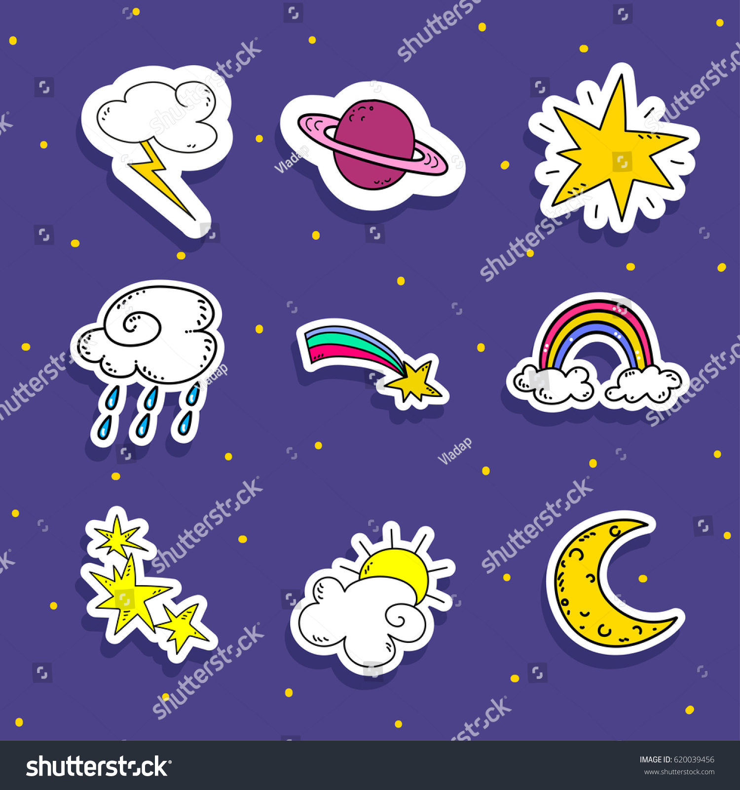 Sky stickers
