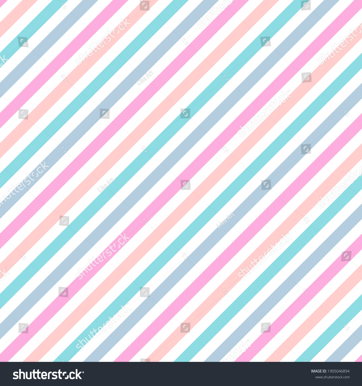 Slant Lines Stripes Delicate Vector Seamless Stock Vector Royalty Free 1905046894 6480