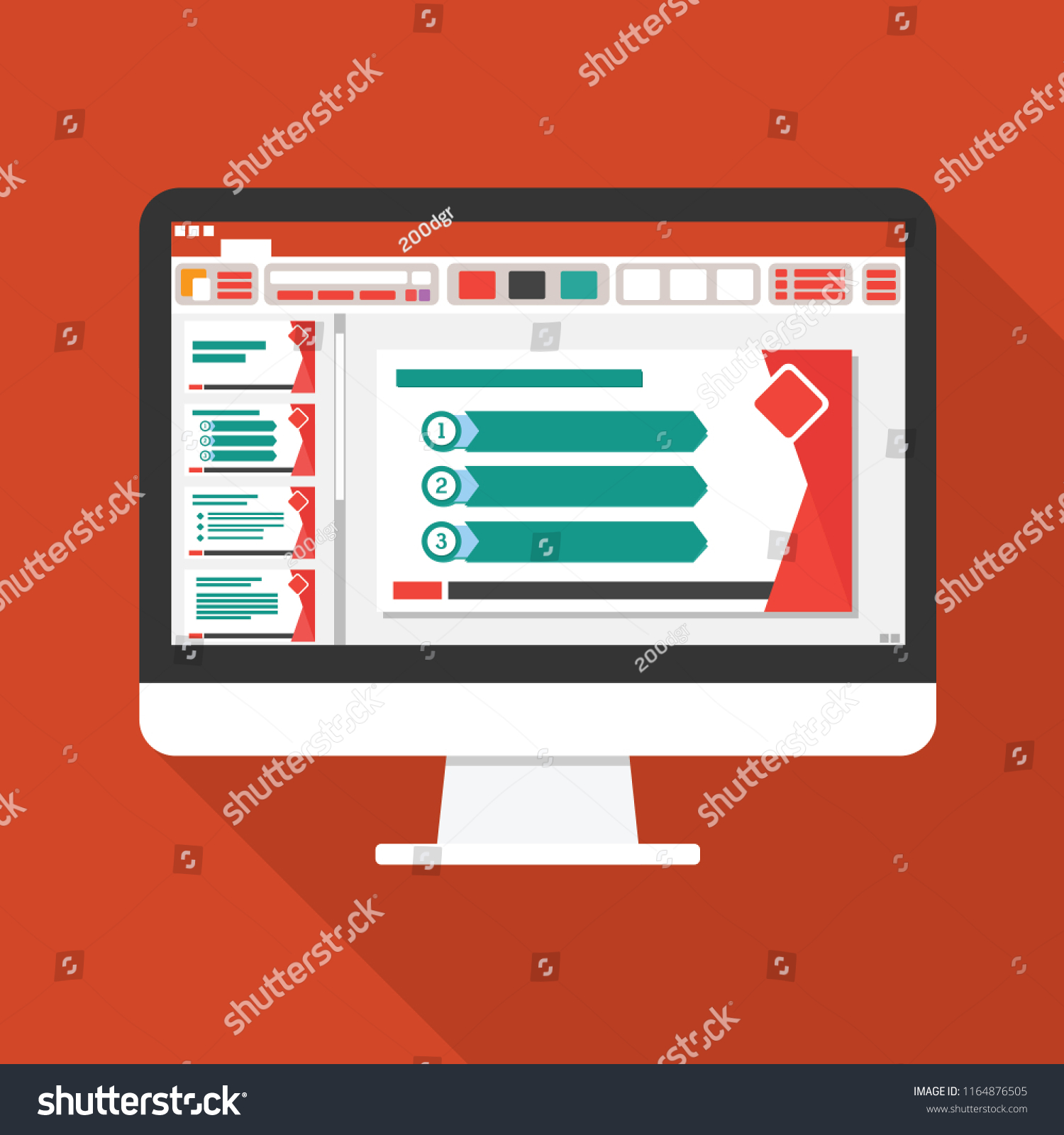 515 Computer screen powerpoint Images, Stock Photos & Vectors ...
