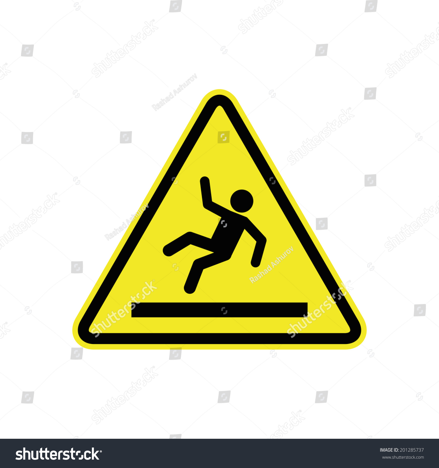 Slippery Floor Sign Stock Vector (Royalty Free) 201285737 | Shutterstock