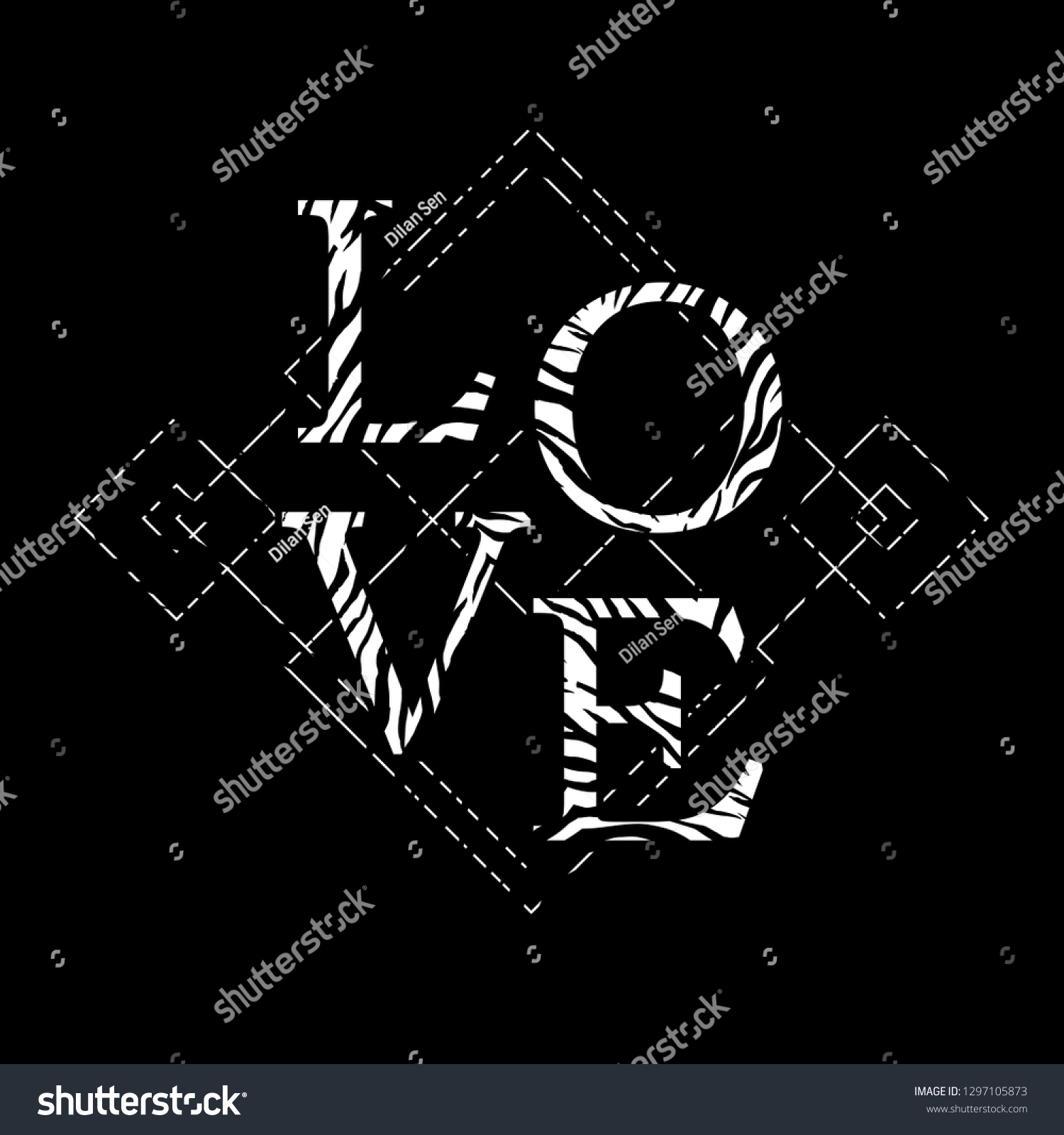 slogan graphic animal skin tshirt typography stock vector royalty free 1297105873 shutterstock