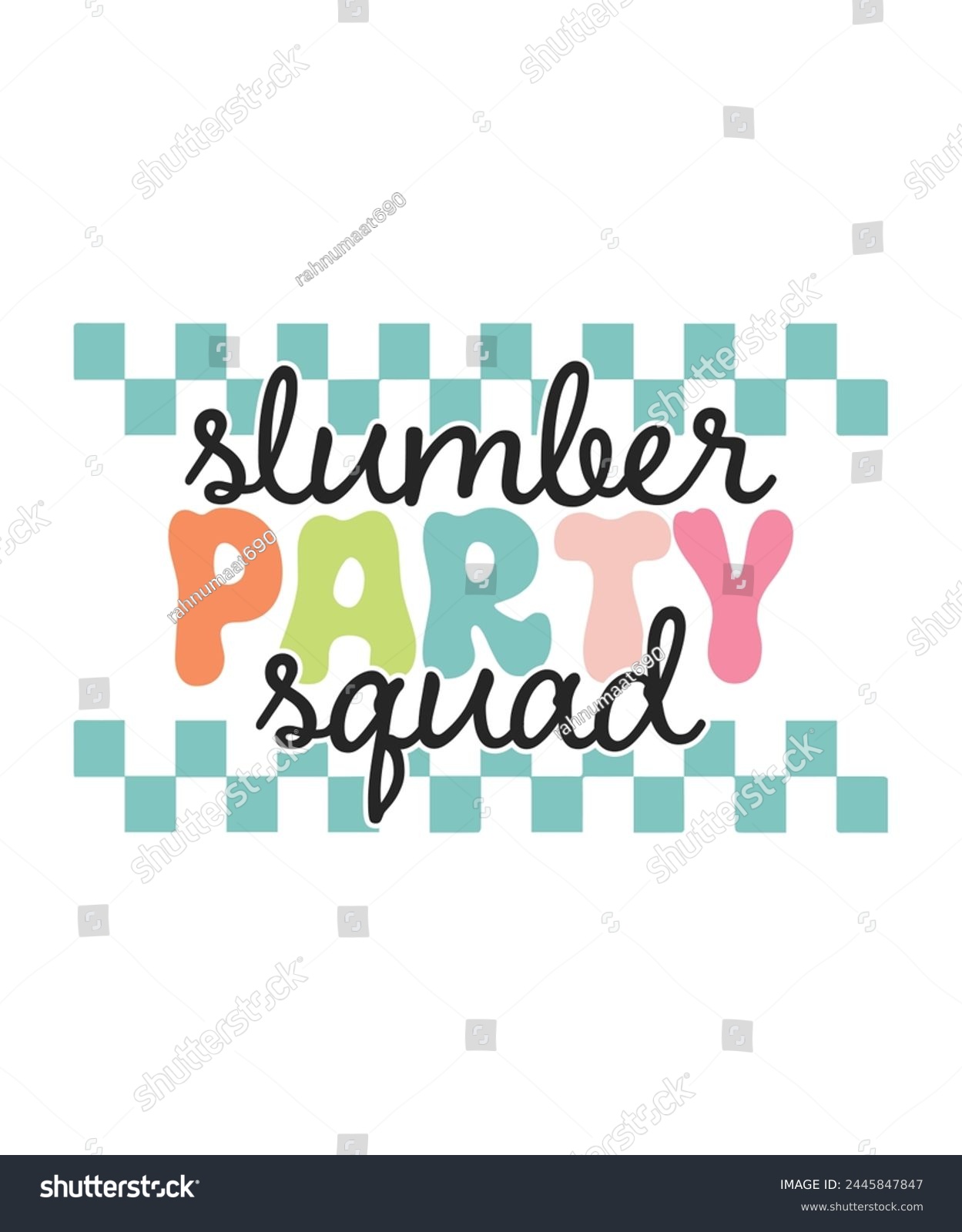 SVG of Slumber party squad groovy Hippie boho, Retro Groovy Mama, Retro Groovy Family, Mama Groovy, Hippie Boho Wavy,  svg