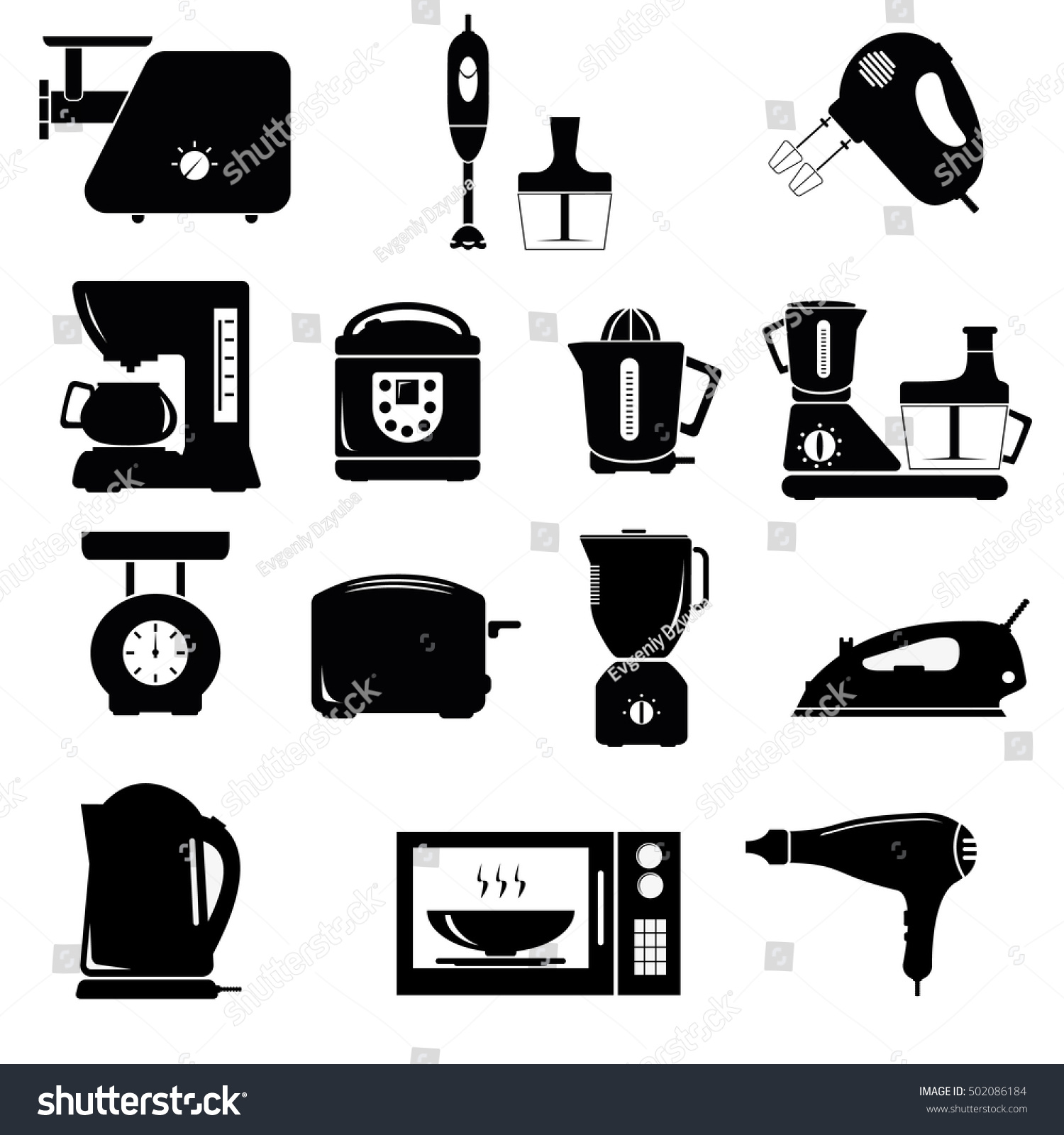 3,148 Small appliances Stock Vectors, Images & Vector Art | Shutterstock