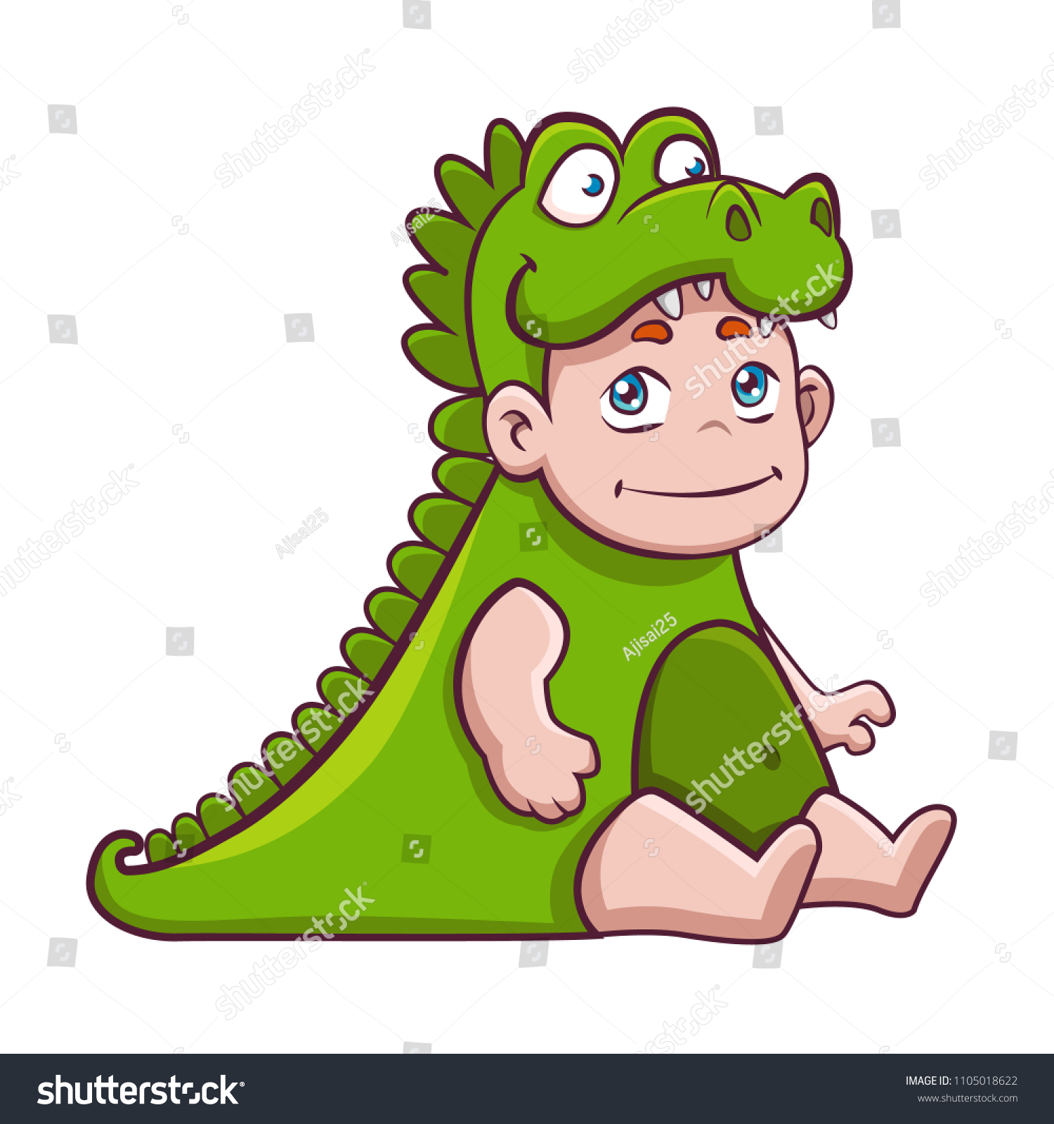 baby crocodile costume