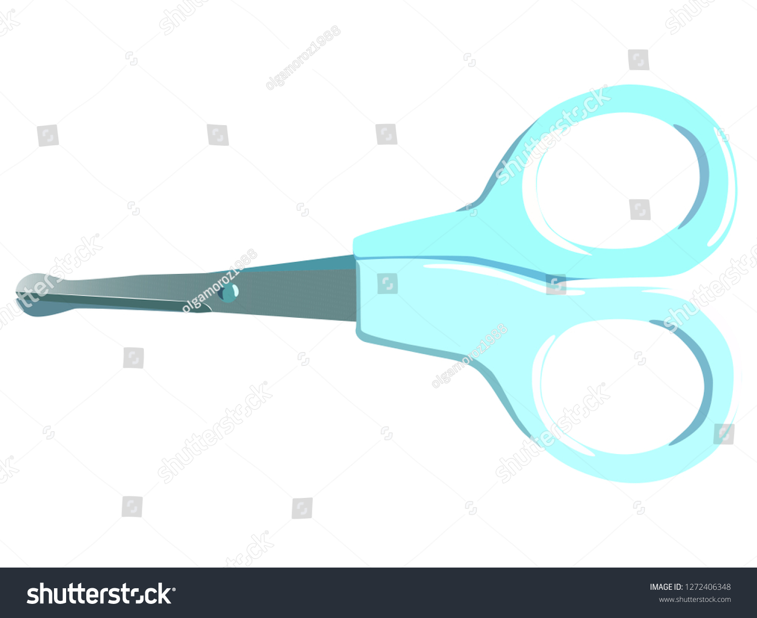 blunt nail scissors