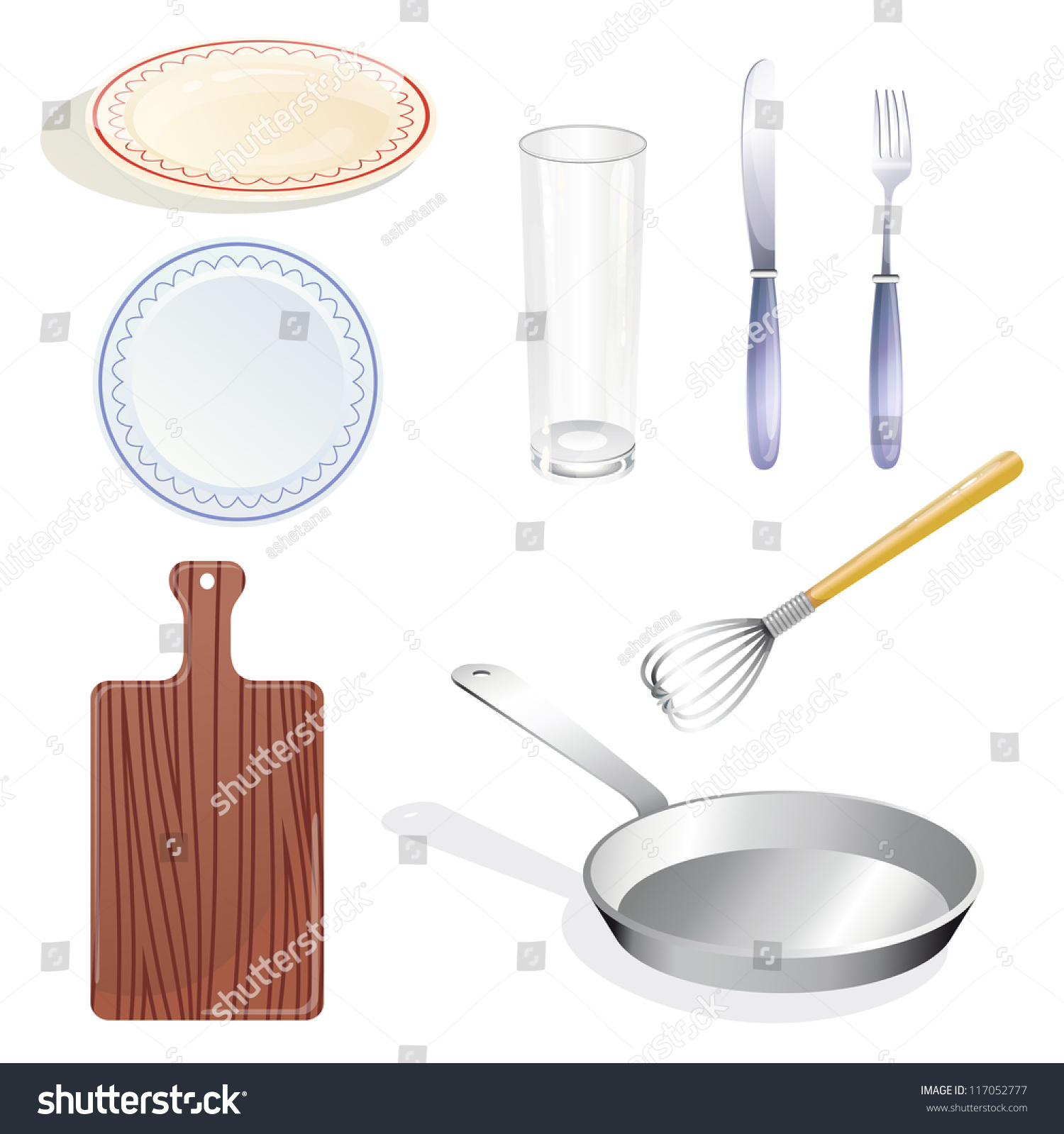 White Kitchen Utensils small set kitchen utensils tableware on stock vector 117052777 White Kitchen Utensils small set kitchen utensils tableware on stock vector 117052777