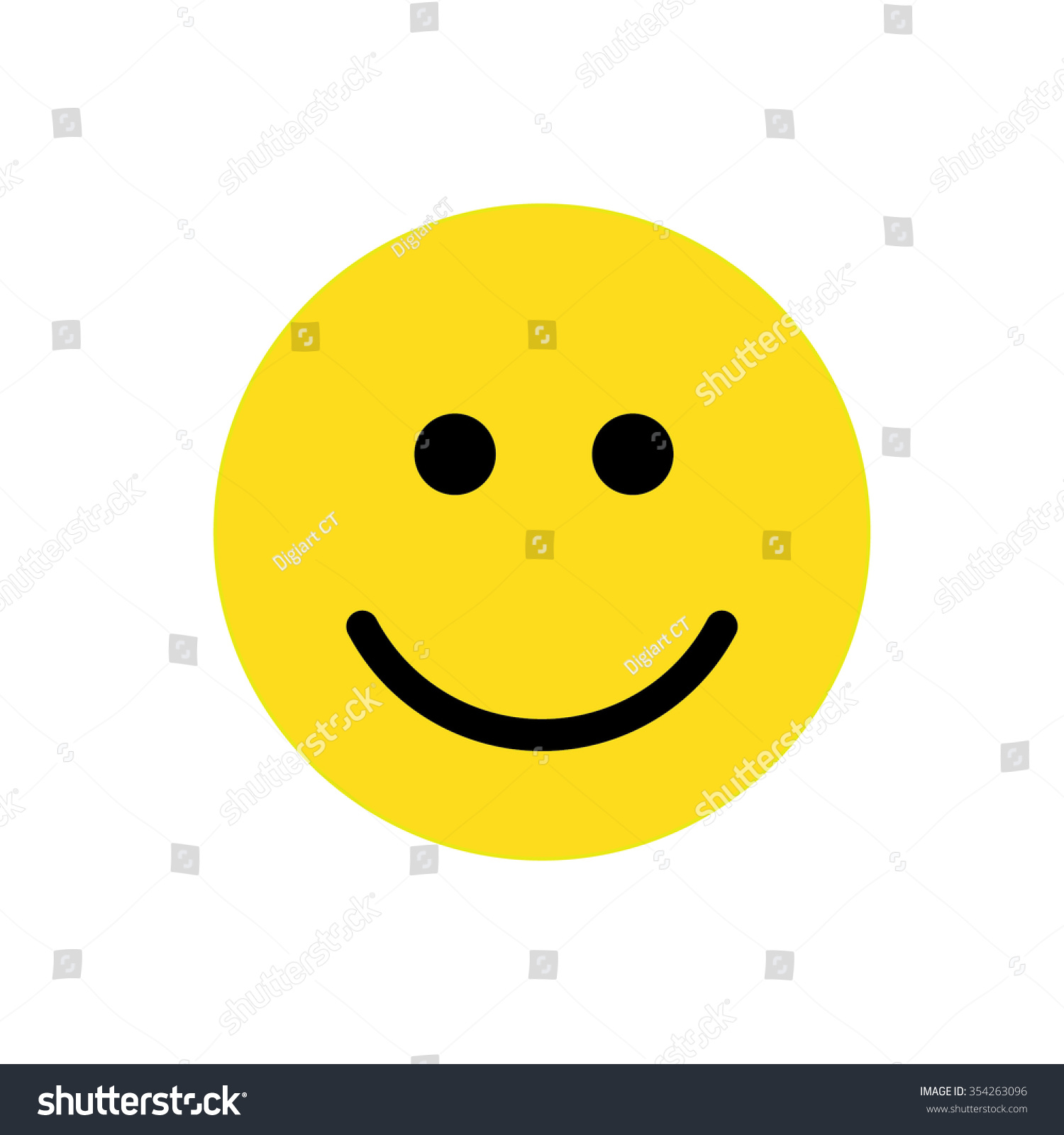 Smile Icon Web Mobile Stock Vector 354263096 - Shutterstock