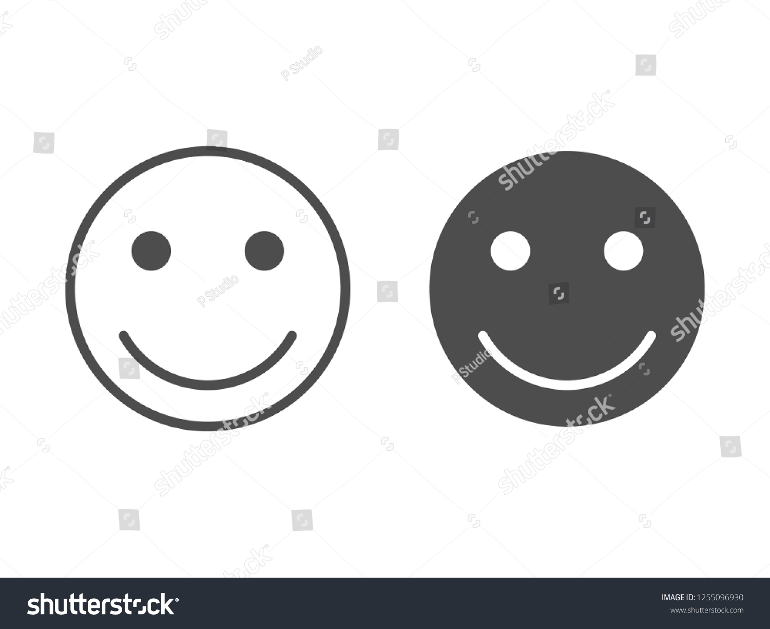 smile icon vector illustration