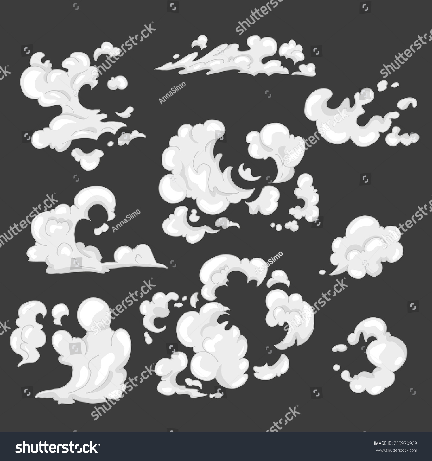 Run cartoon dust Stock Illustrations, Images & Vectors | Shutterstock