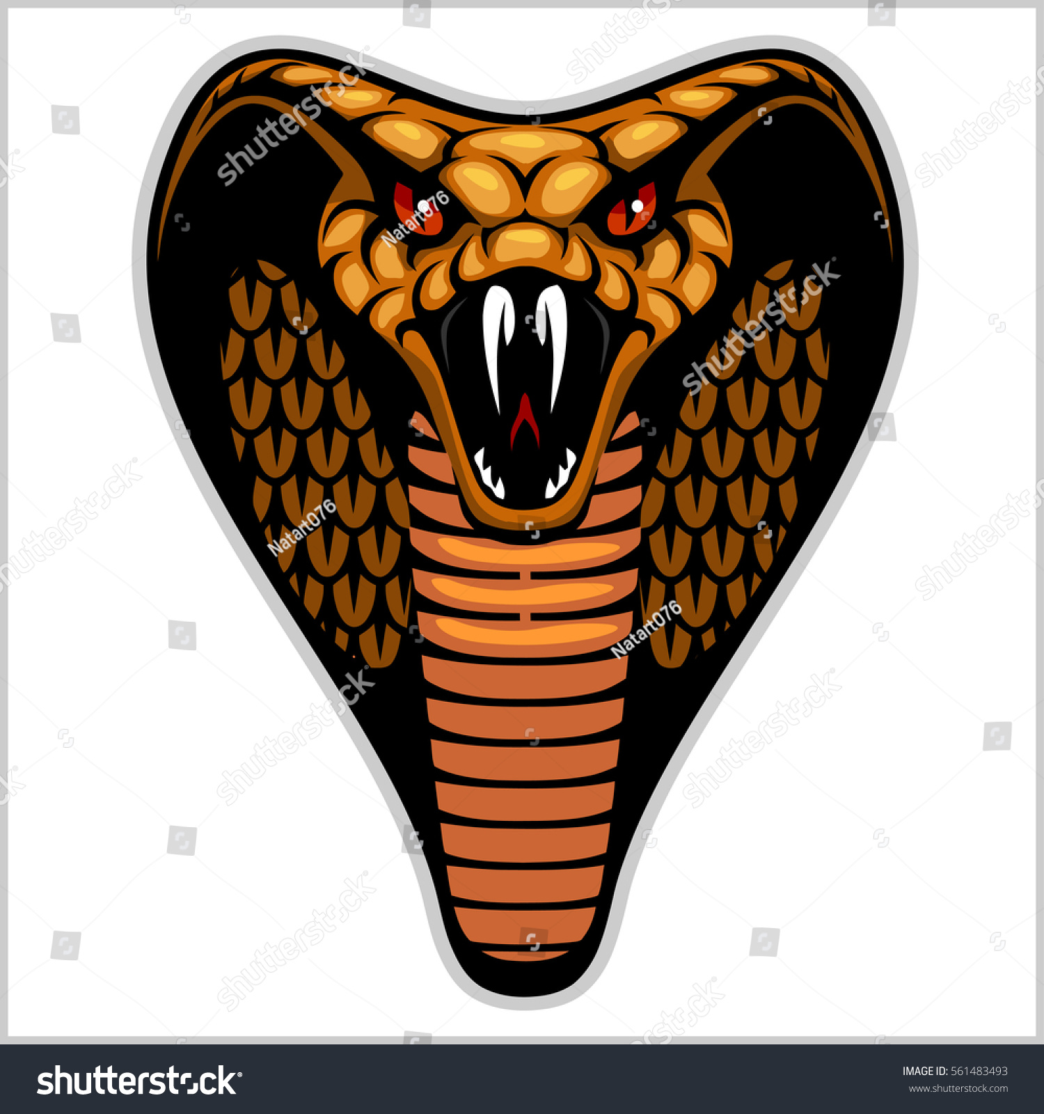 Snake Face Svg