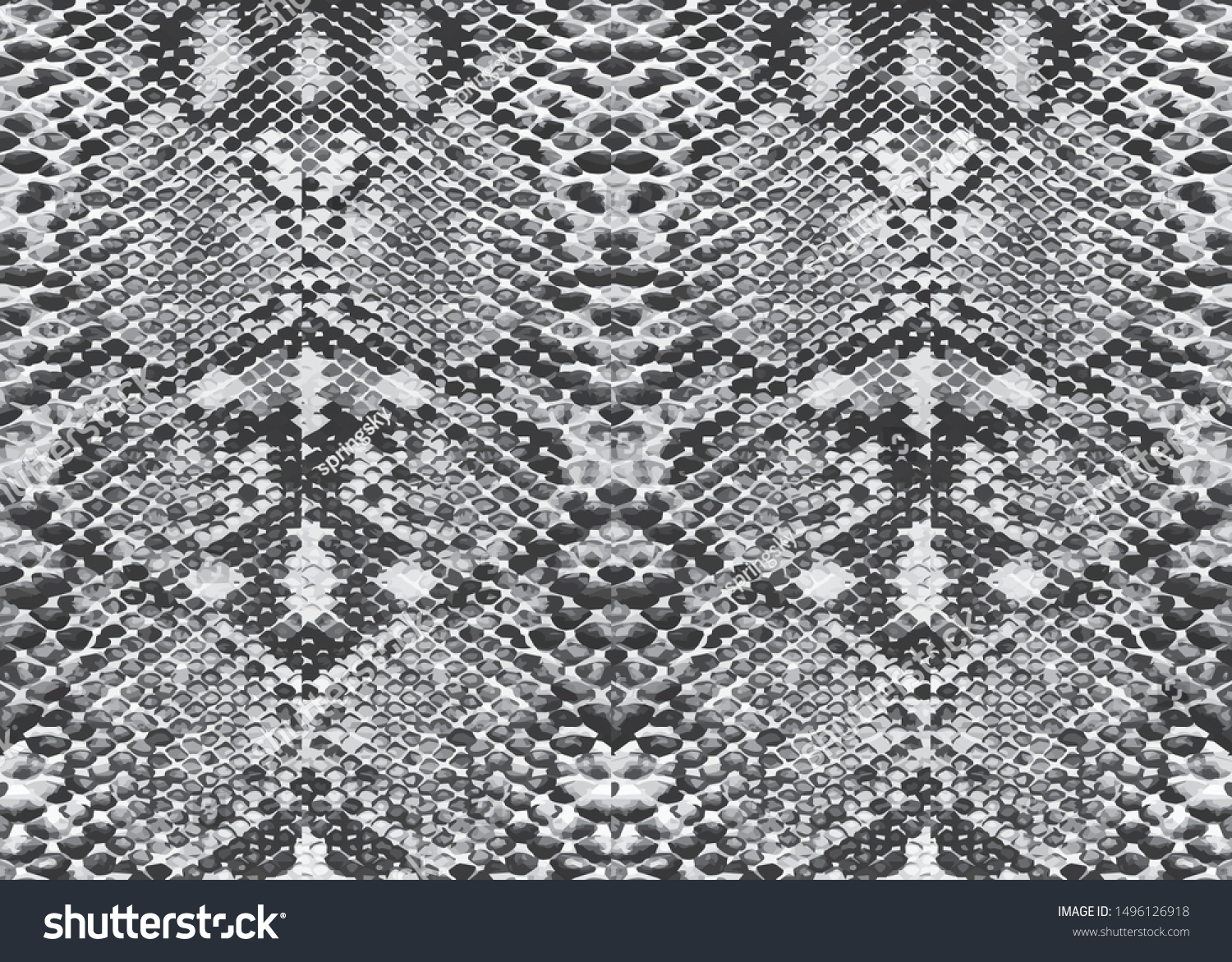 Snake Skin Pattern Vector Design Stock Vector (Royalty Free) 1496126918 ...