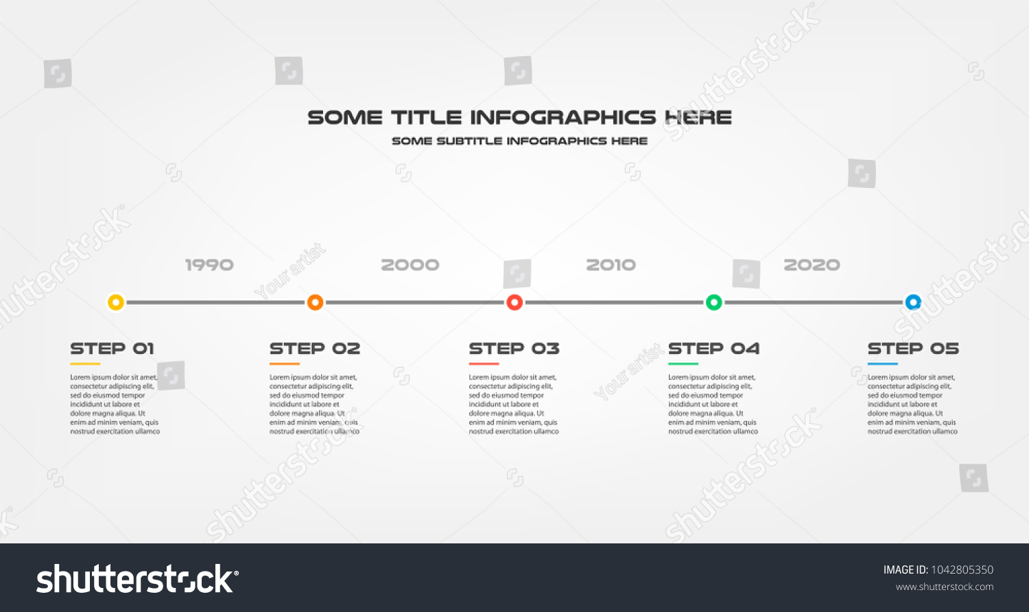 Snake Timeline Steps Infographics Can Illustrate Stock Vector (royalty 