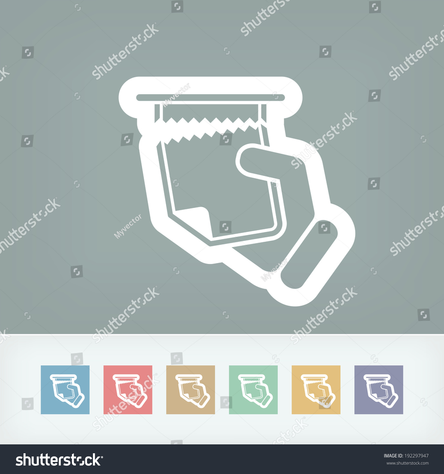 Snatch Sheet Paper Stock Vector (Royalty Free) 192297947 | Shutterstock