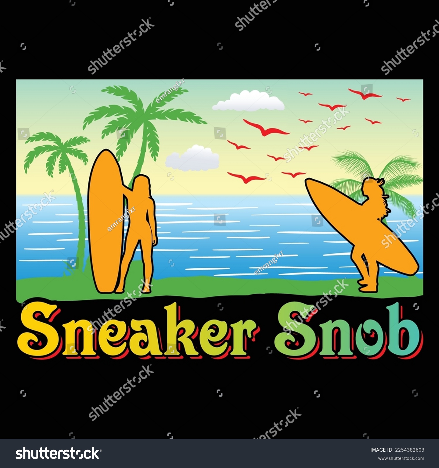 SVG of Sneaker Snob SVG Summer Sublimation Vector Graphic T-Shirt Design. svg