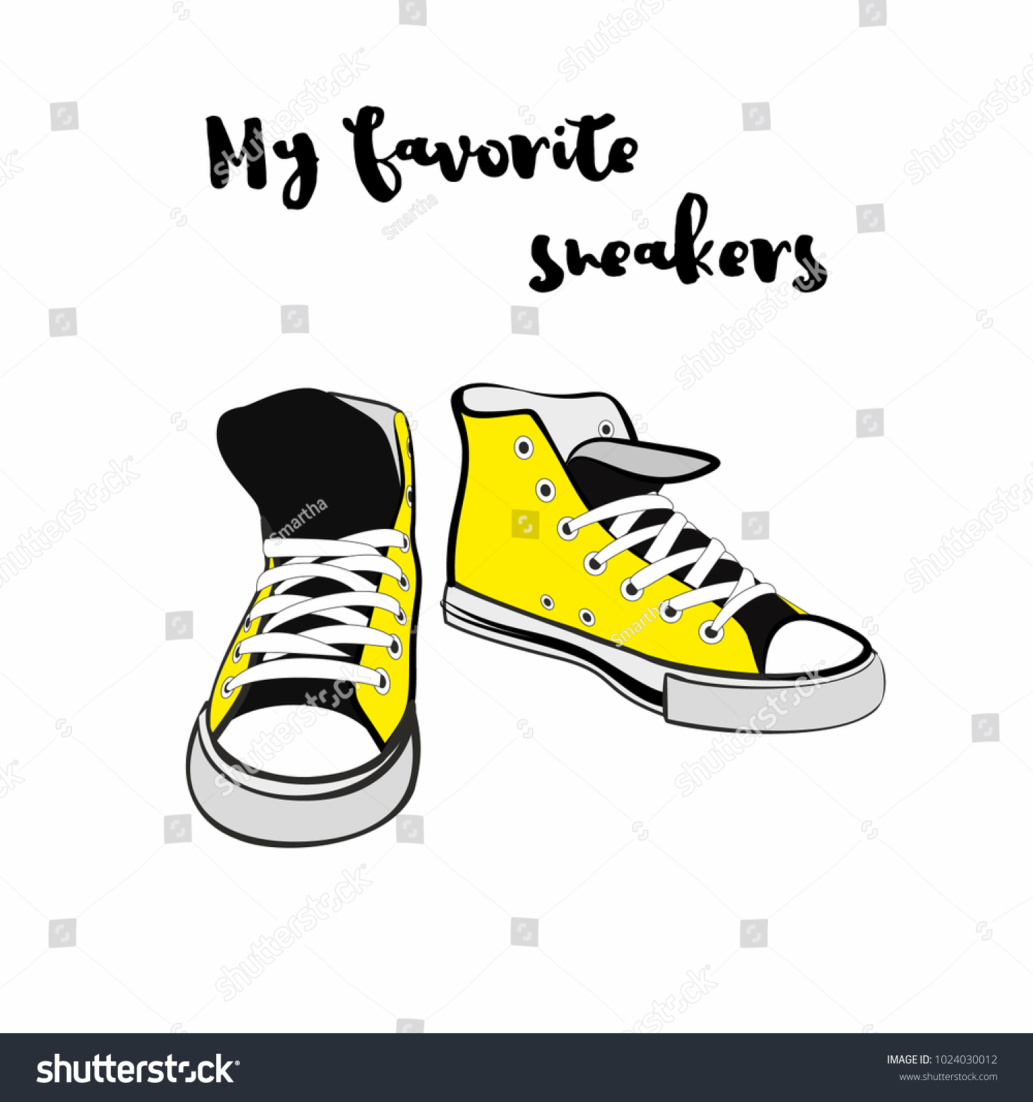 converse shoes vector