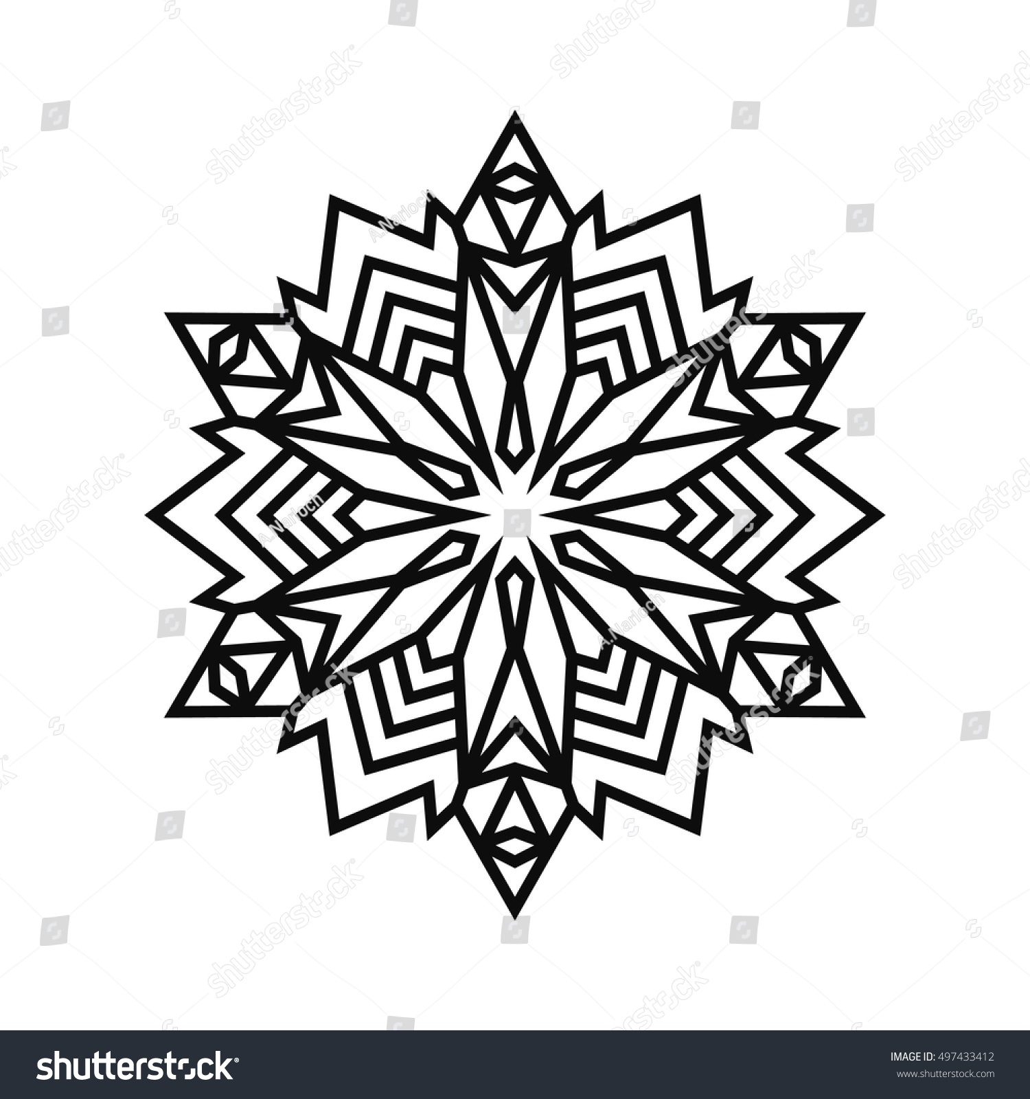 Download Snowflake Vector Icon Backgrounds Logos Stickers Stock ...