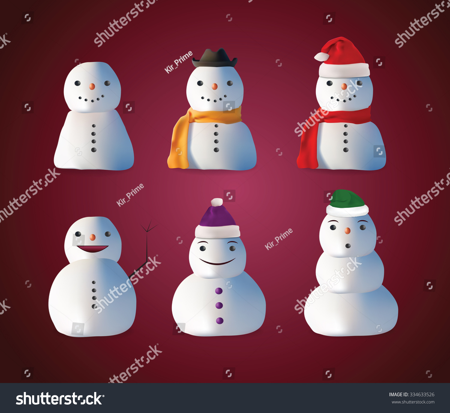 snowman hats and accessories