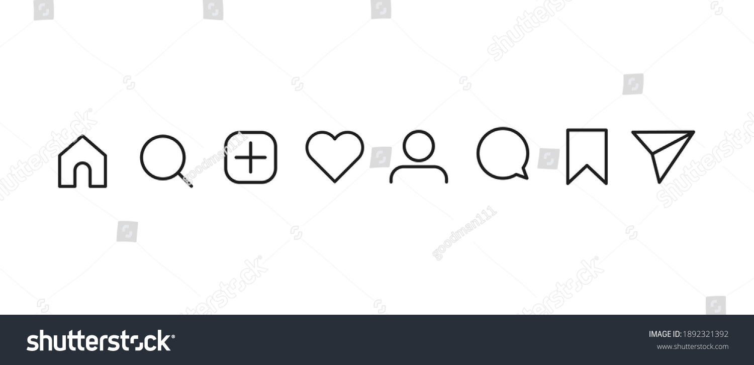 471 Socail Media Icons Images, Stock Photos & Vectors 