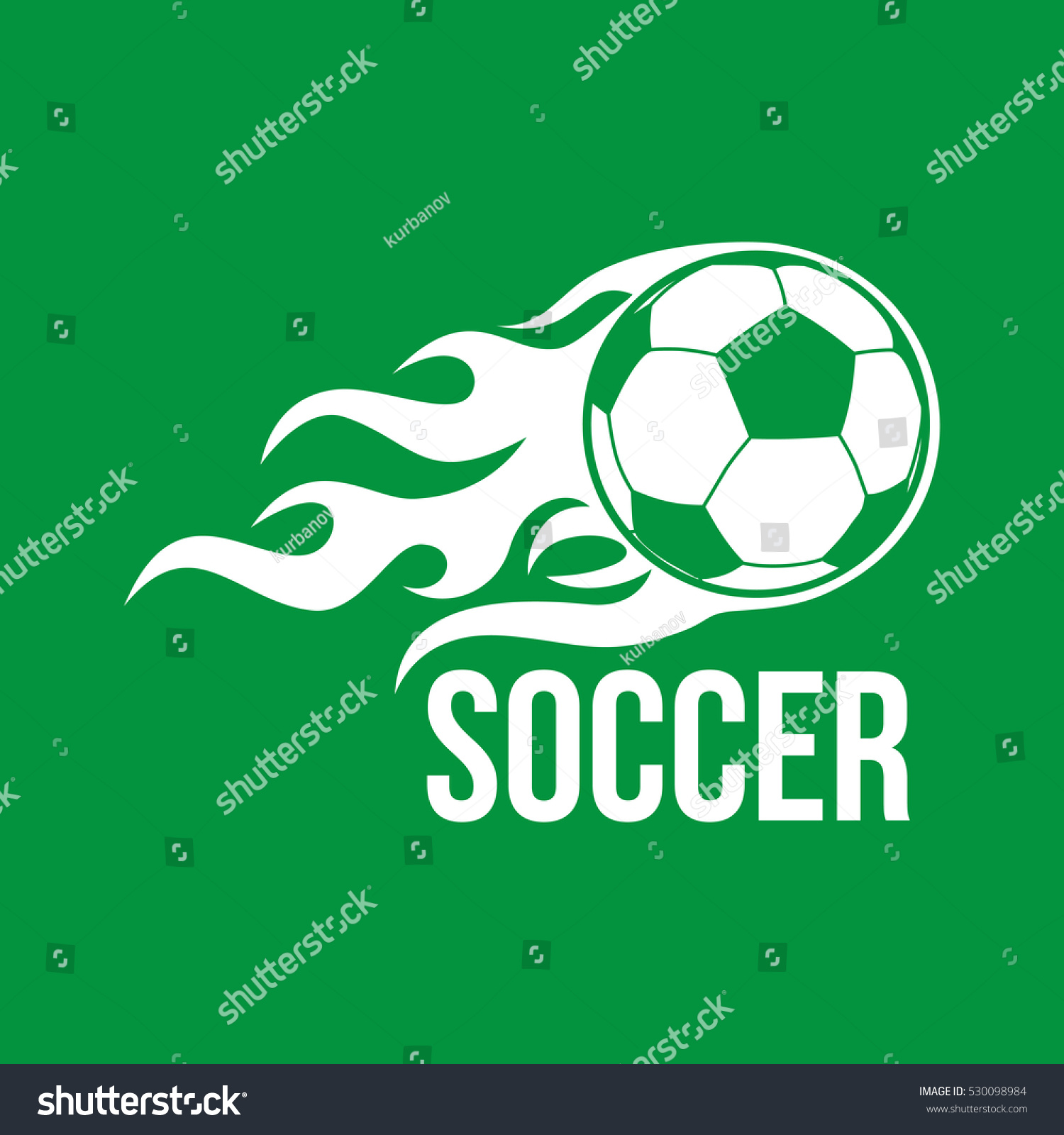 Soccer Ball Icon Football Logo Vector Stock Vector (Royalty Free ...