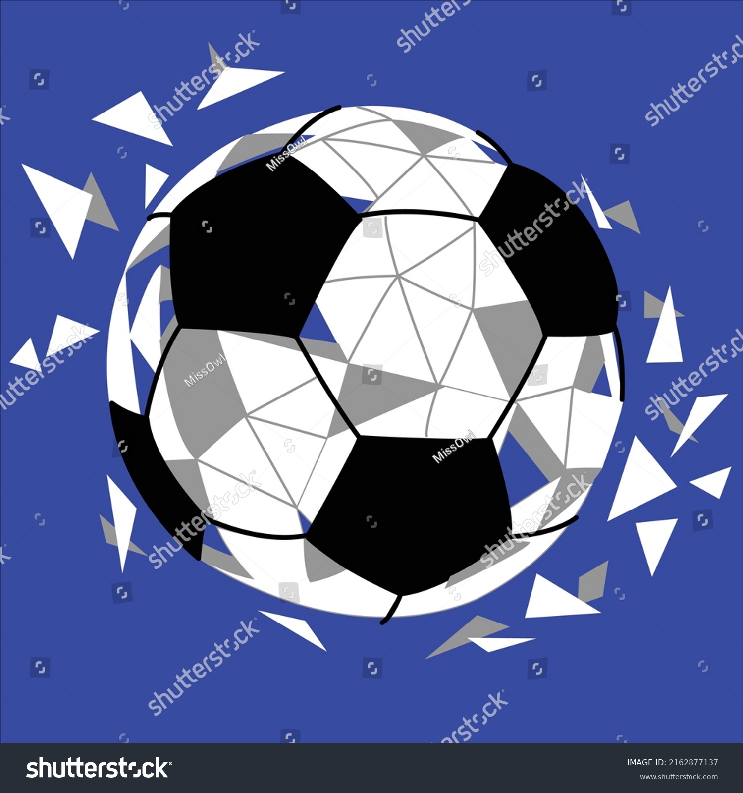 geometric shape of soccer ball